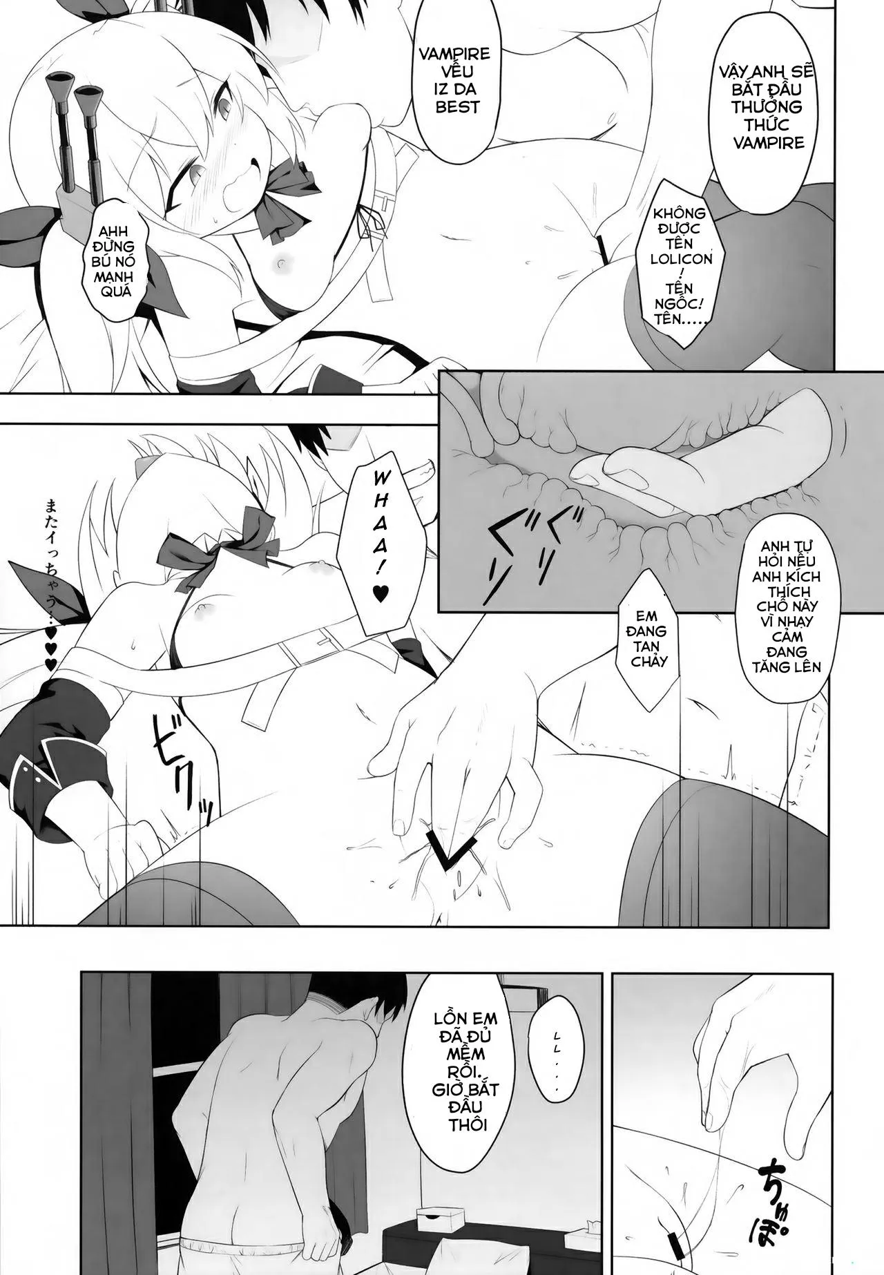 HentaiVN.net - Ảnh 6 - [Azur lane] Namaiki Kuchikukan Wakarase Challenge [I'll Make You Understand Challenge] - Oneshot