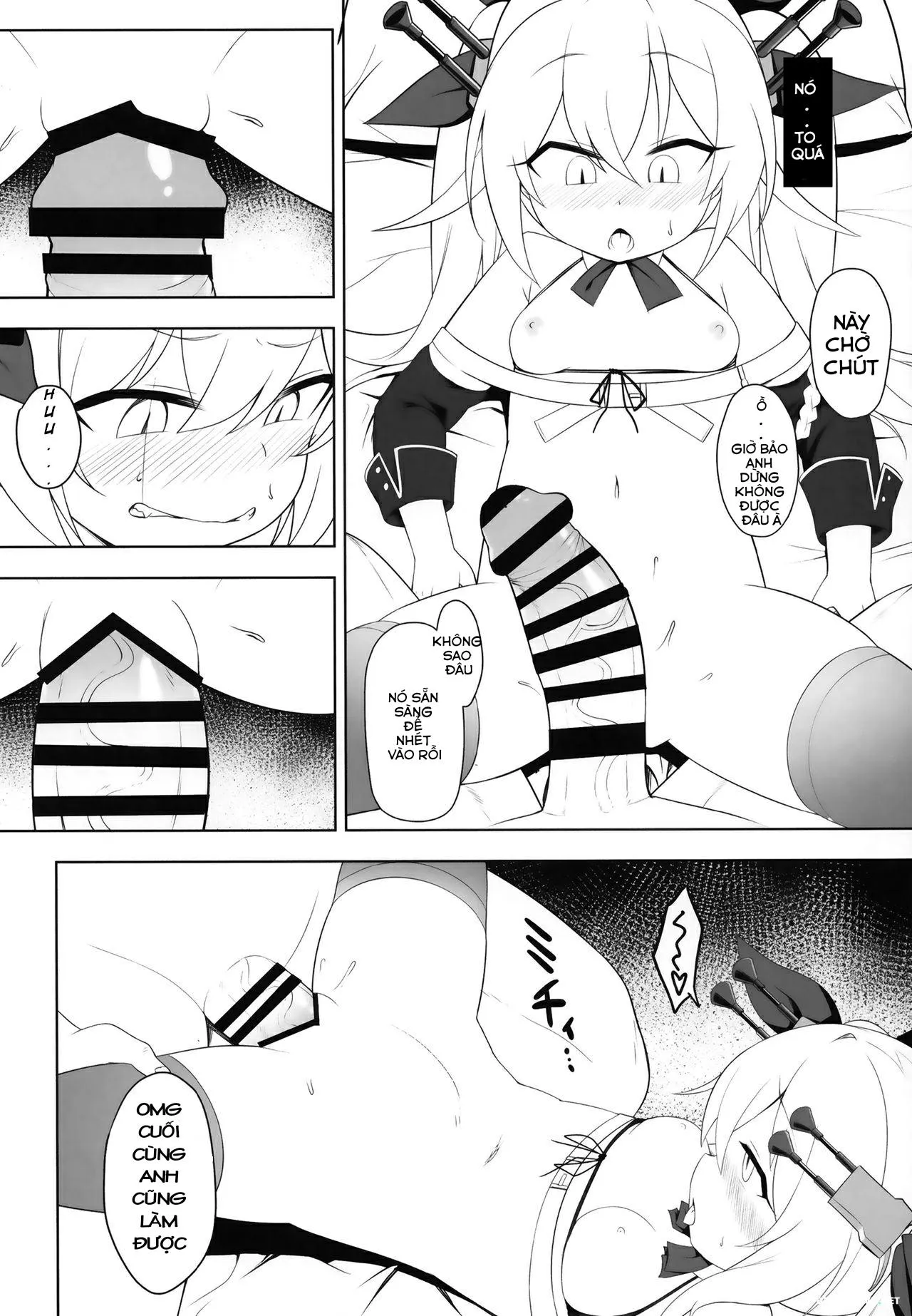 HentaiVN.net - Ảnh 7 - [Azur lane] Namaiki Kuchikukan Wakarase Challenge [I'll Make You Understand Challenge] - Oneshot