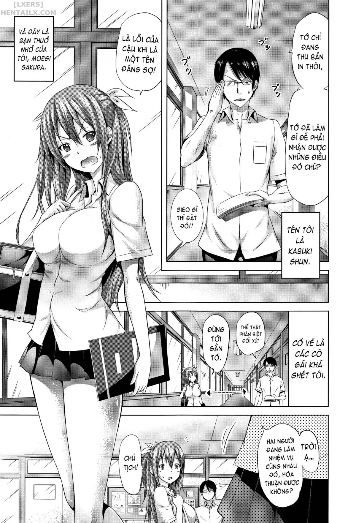 HentaiVN.net - Ảnh 12 - Lovemare Jou - Chap 1
