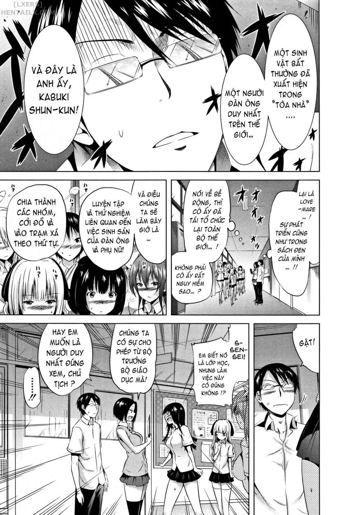 HentaiVN.net - Ảnh 6 - Lovemare Jou - Chap 3