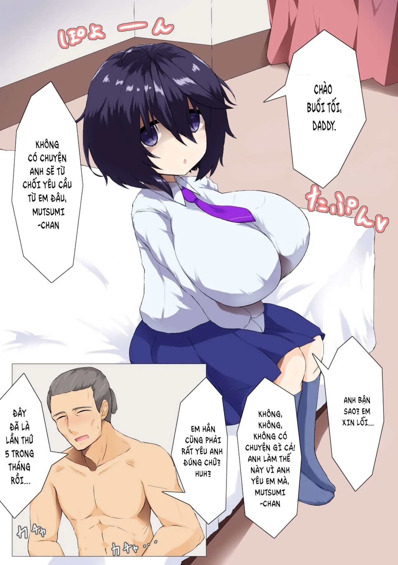HentaiVN.net - Ảnh 4 - Kurai Mutsumi wa Ecchi Shitai [Kurai Mutsumi wa Ecchi Shitai] - Oneshot