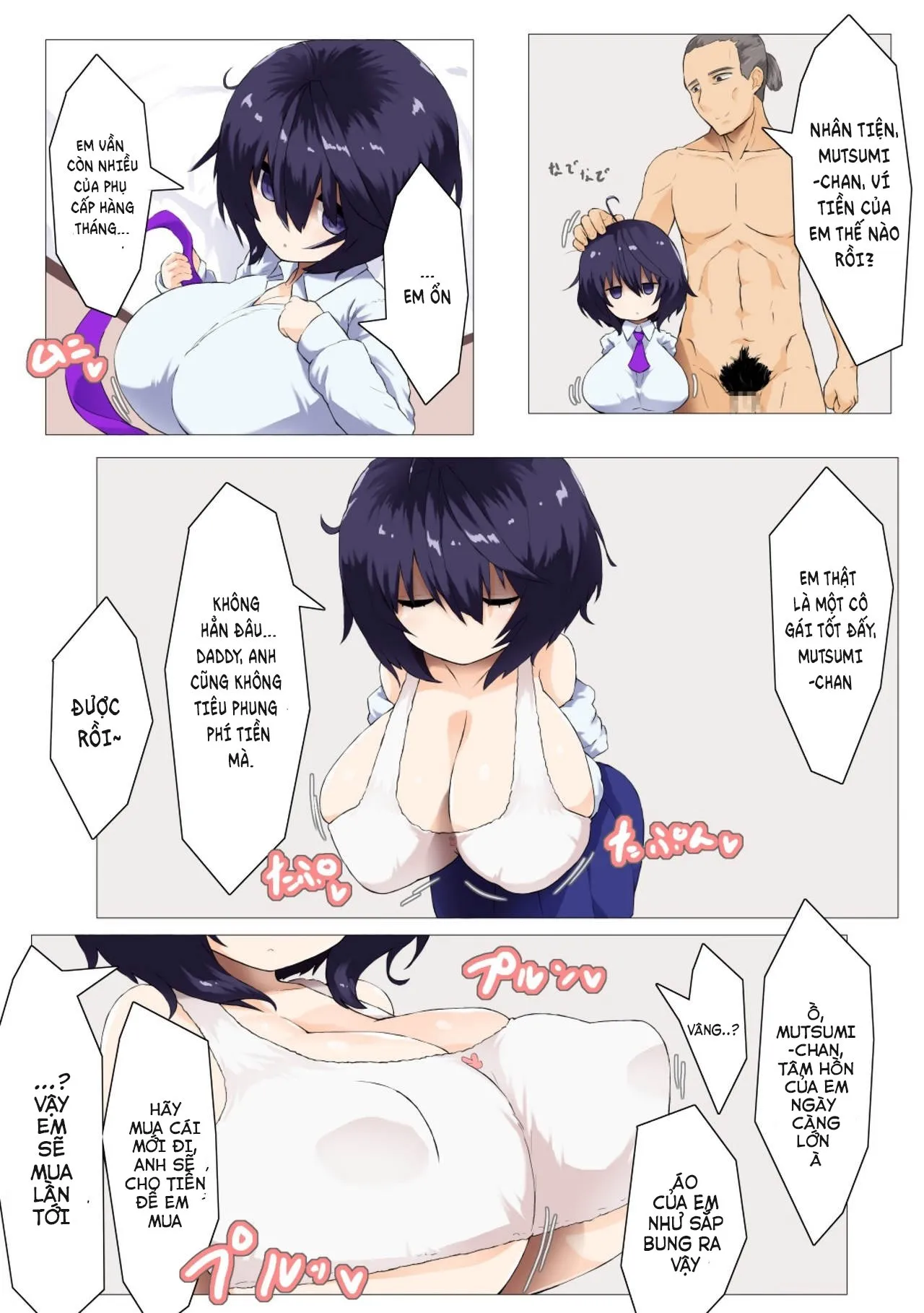 HentaiVN.net - Ảnh 5 - Kurai Mutsumi wa Ecchi Shitai [Kurai Mutsumi wa Ecchi Shitai] - Oneshot