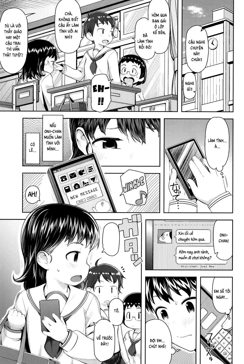 HentaiVN.net - Ảnh 6 - I'm Not a Little Kid [Kodomo Janai mon] - Oneshot