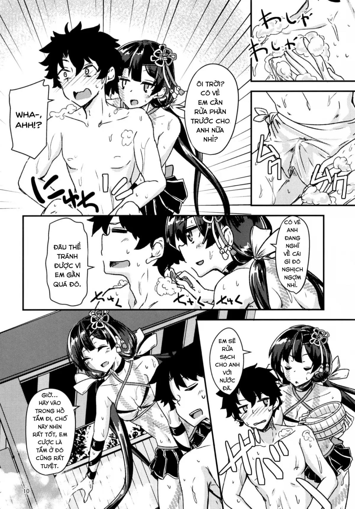 HentaiVN.net - Ảnh 9 - Paraiso Chii-chan to Yukemuri de Hawawa! [パライソちーちゃんと湯けむりではわわ!] - Oneshot