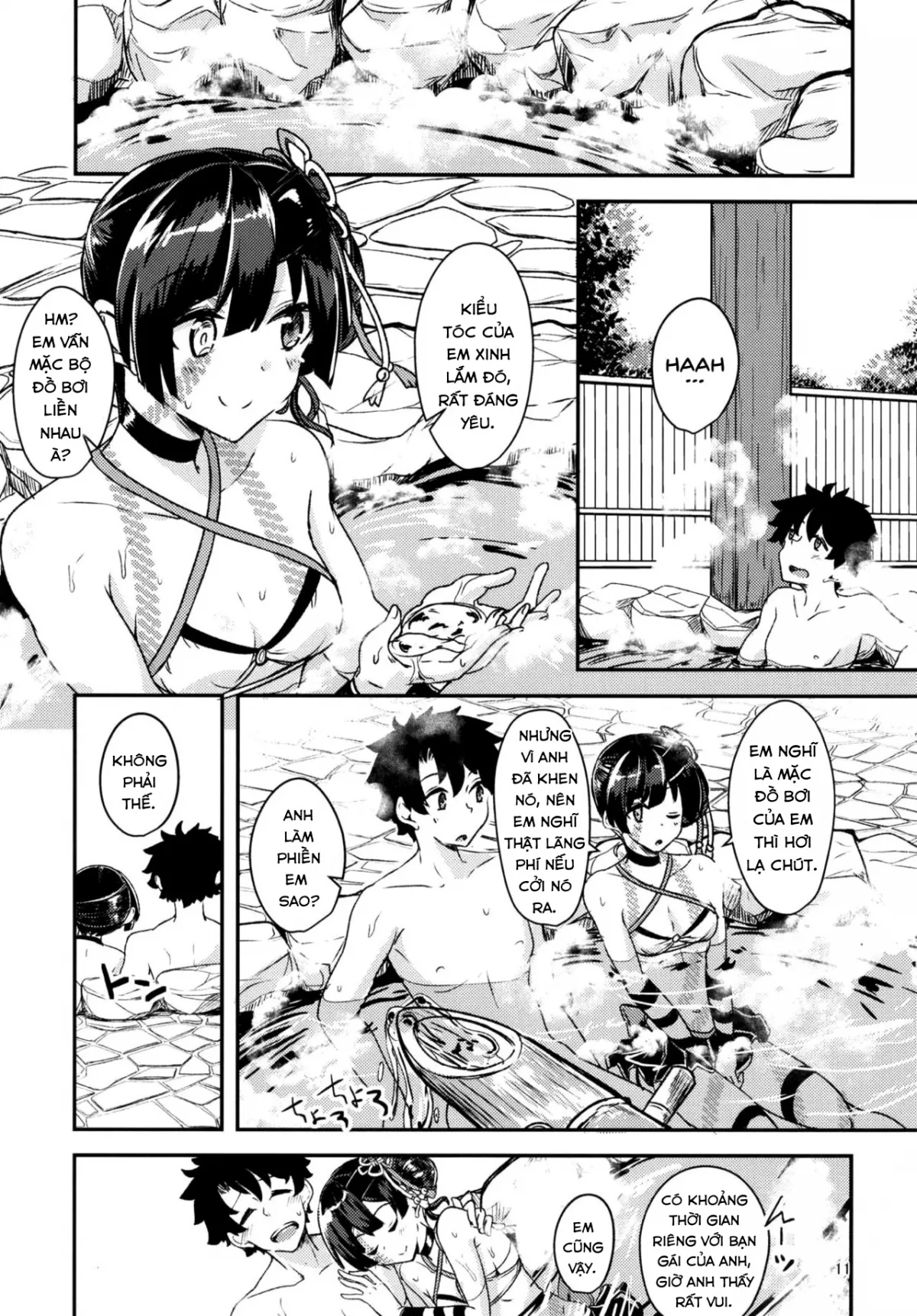 HentaiVN.net - Ảnh 10 - Paraiso Chii-chan to Yukemuri de Hawawa! [パライソちーちゃんと湯けむりではわわ!] - Oneshot