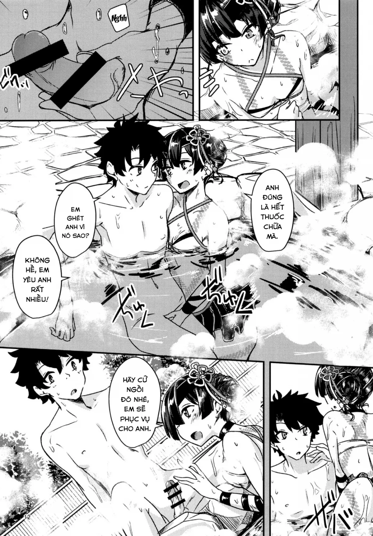 HentaiVN.net - Ảnh 11 - Paraiso Chii-chan to Yukemuri de Hawawa! [パライソちーちゃんと湯けむりではわわ!] - Oneshot