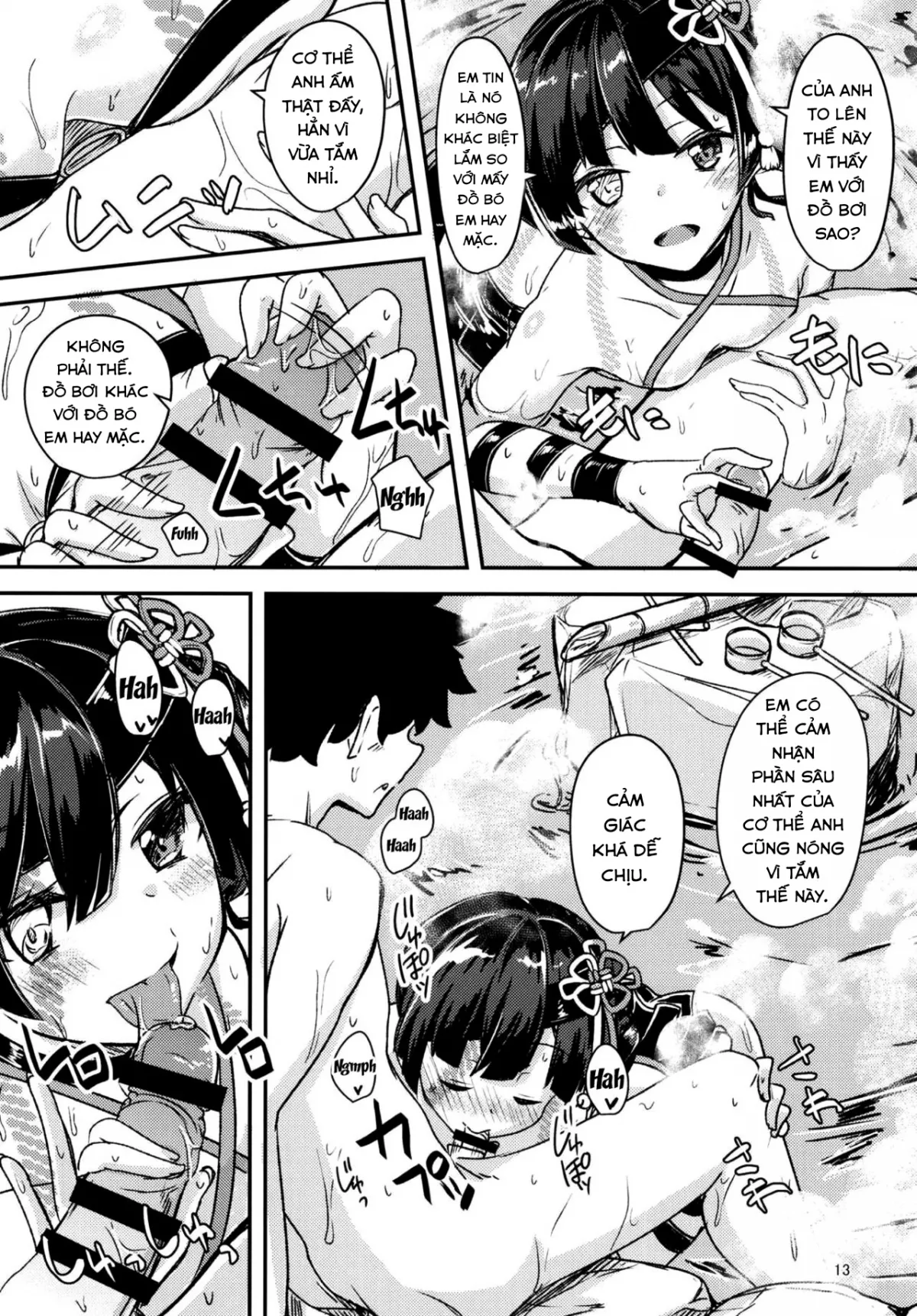 HentaiVN.net - Ảnh 12 - Paraiso Chii-chan to Yukemuri de Hawawa! [パライソちーちゃんと湯けむりではわわ!] - Oneshot