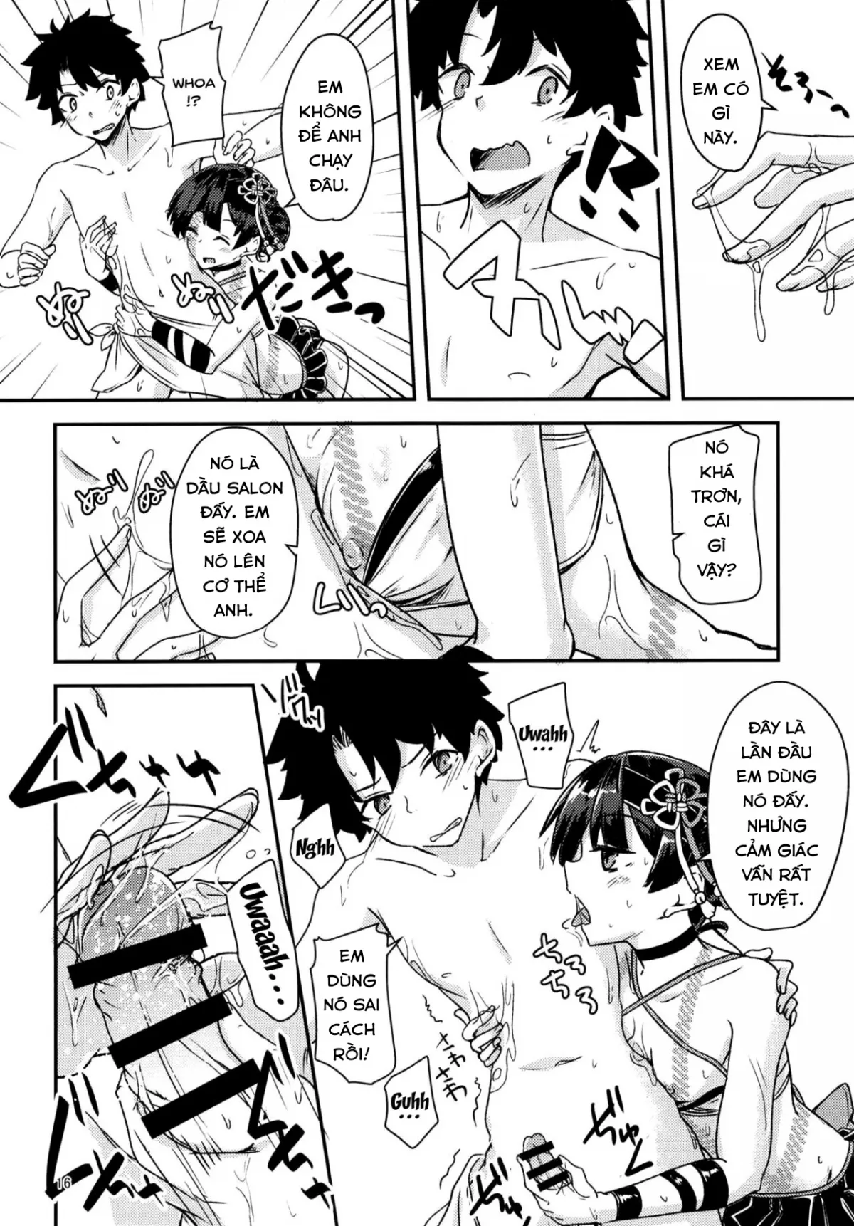 HentaiVN.net - Ảnh 14 - Paraiso Chii-chan to Yukemuri de Hawawa! [パライソちーちゃんと湯けむりではわわ!] - Oneshot