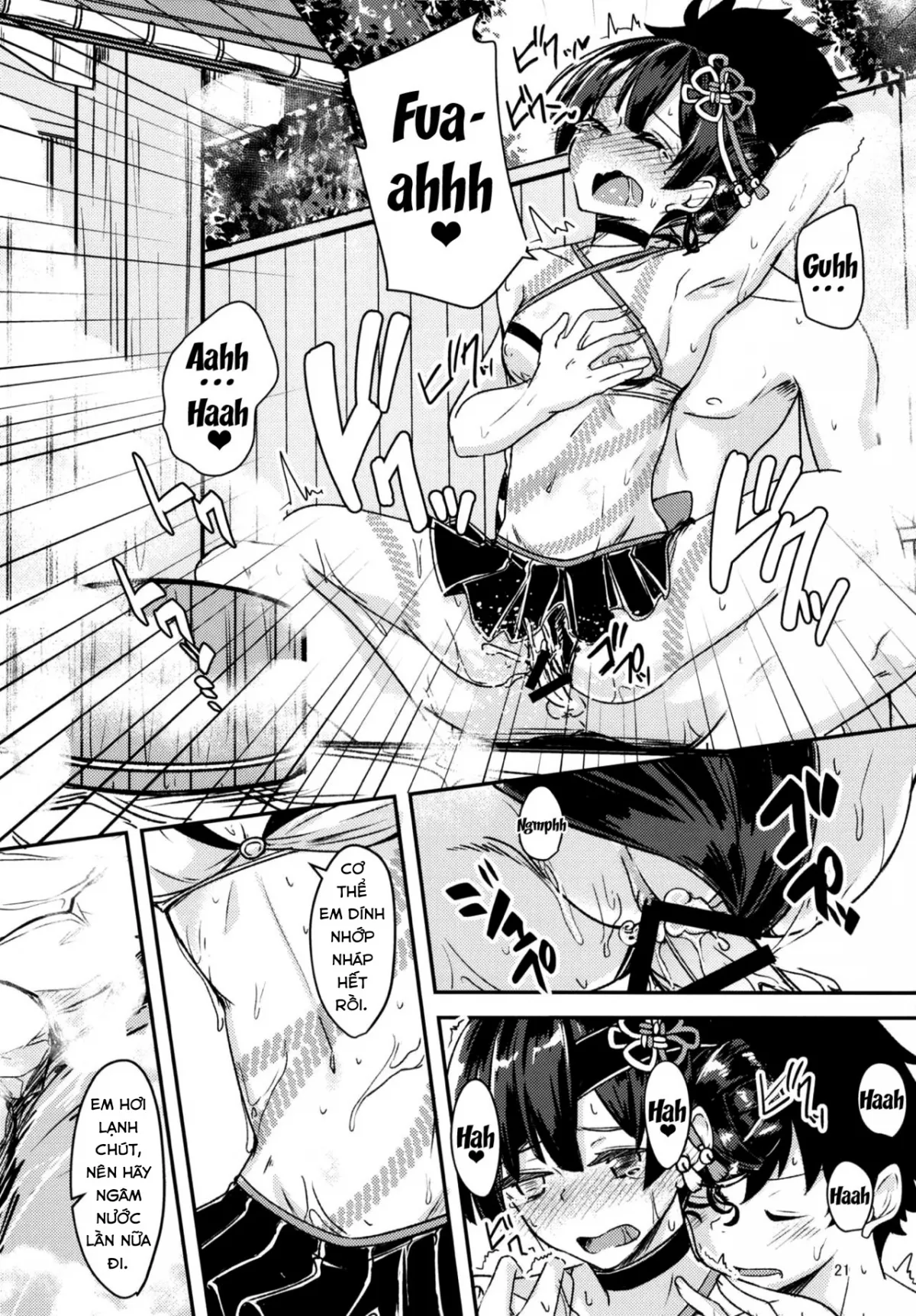 HentaiVN.net - Ảnh 19 - Paraiso Chii-chan to Yukemuri de Hawawa! [パライソちーちゃんと湯けむりではわわ!] - Oneshot