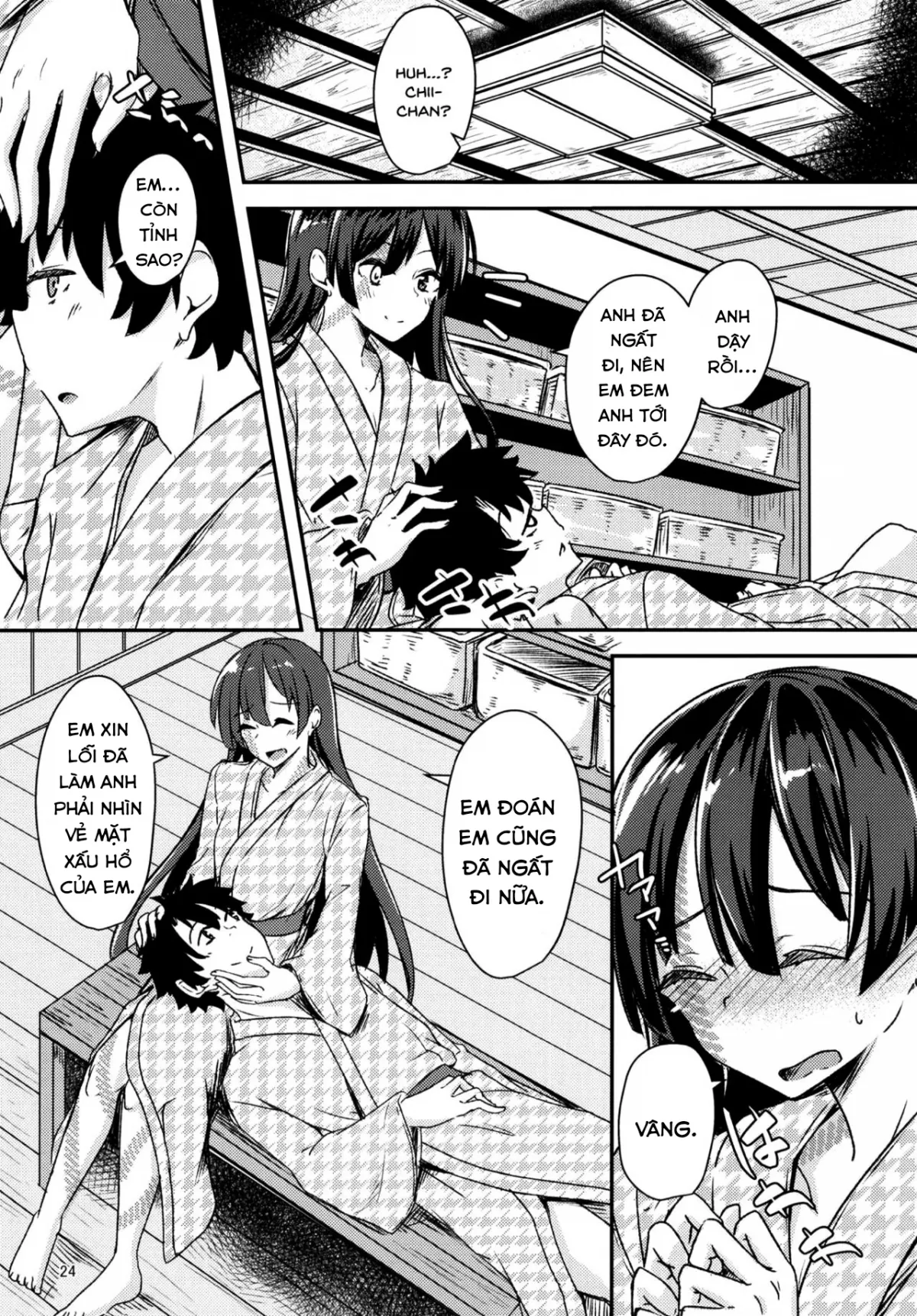 HentaiVN.net - Ảnh 22 - Paraiso Chii-chan to Yukemuri de Hawawa! [パライソちーちゃんと湯けむりではわわ!] - Oneshot