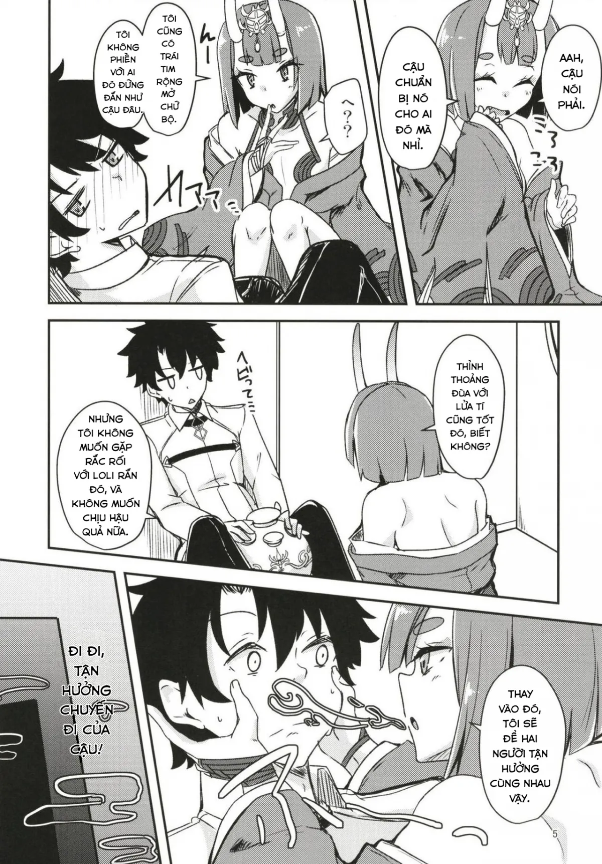 HentaiVN.net - Ảnh 5 - Paraiso Chii-chan to Yukemuri de Hawawa! [パライソちーちゃんと湯けむりではわわ!] - Oneshot