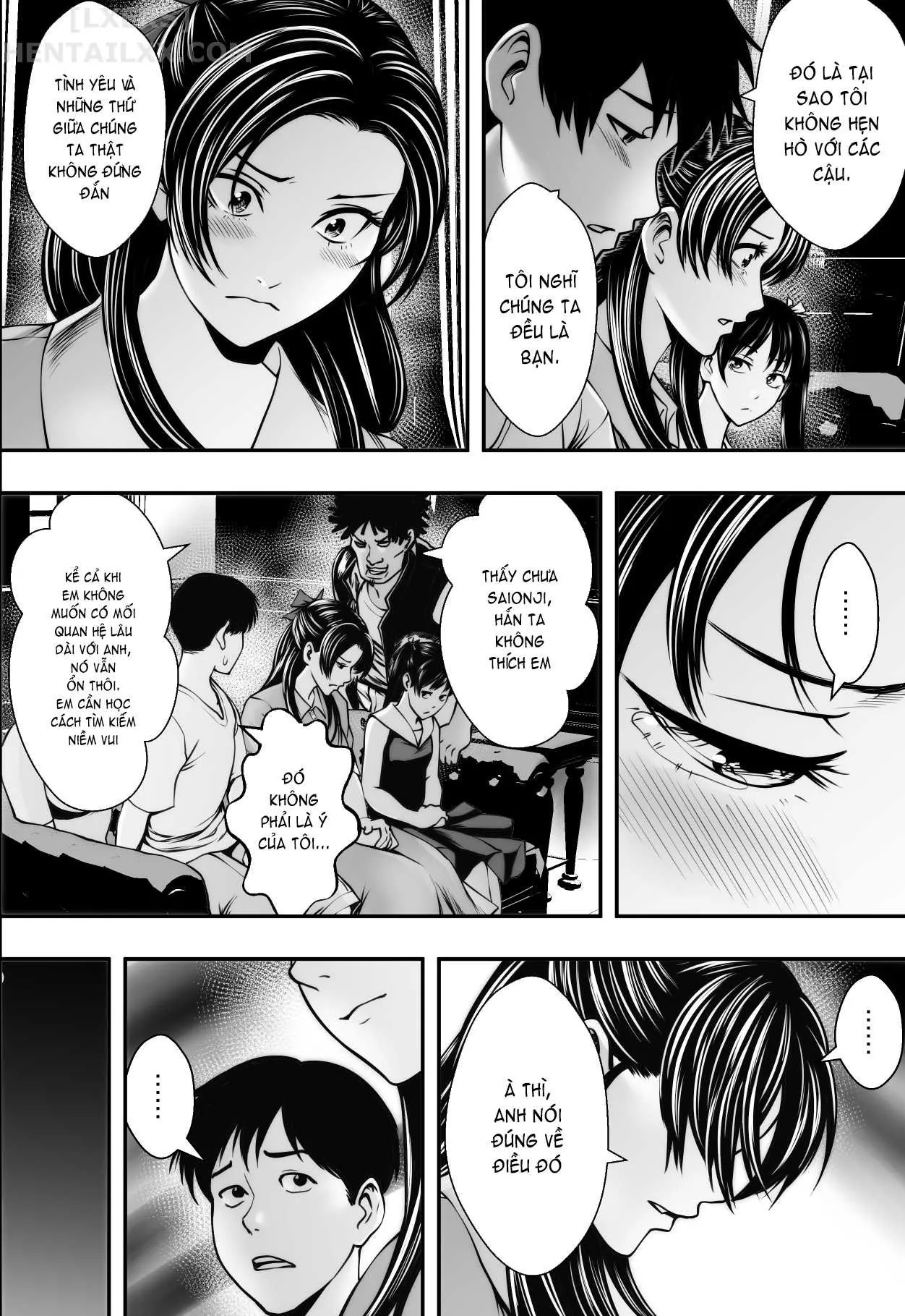 HentaiVN.net - Ảnh 18 - Harem Love Come VS Yarichin DQN - Oneshot