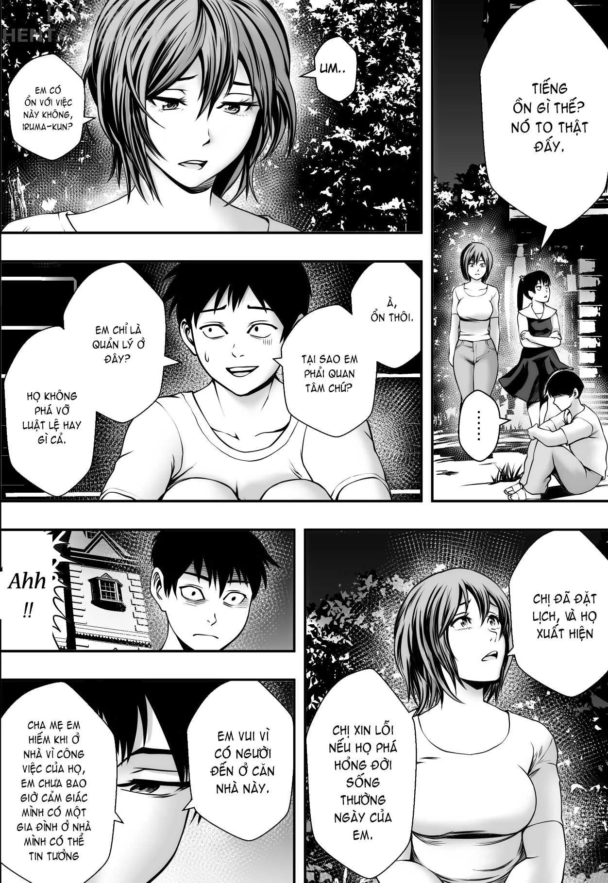 HentaiVN.net - Ảnh 20 - Harem Love Come VS Yarichin DQN - Oneshot