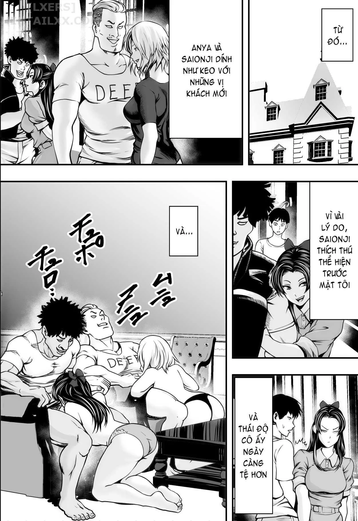 HentaiVN.net - Ảnh 24 - Harem Love Come VS Yarichin DQN - Oneshot