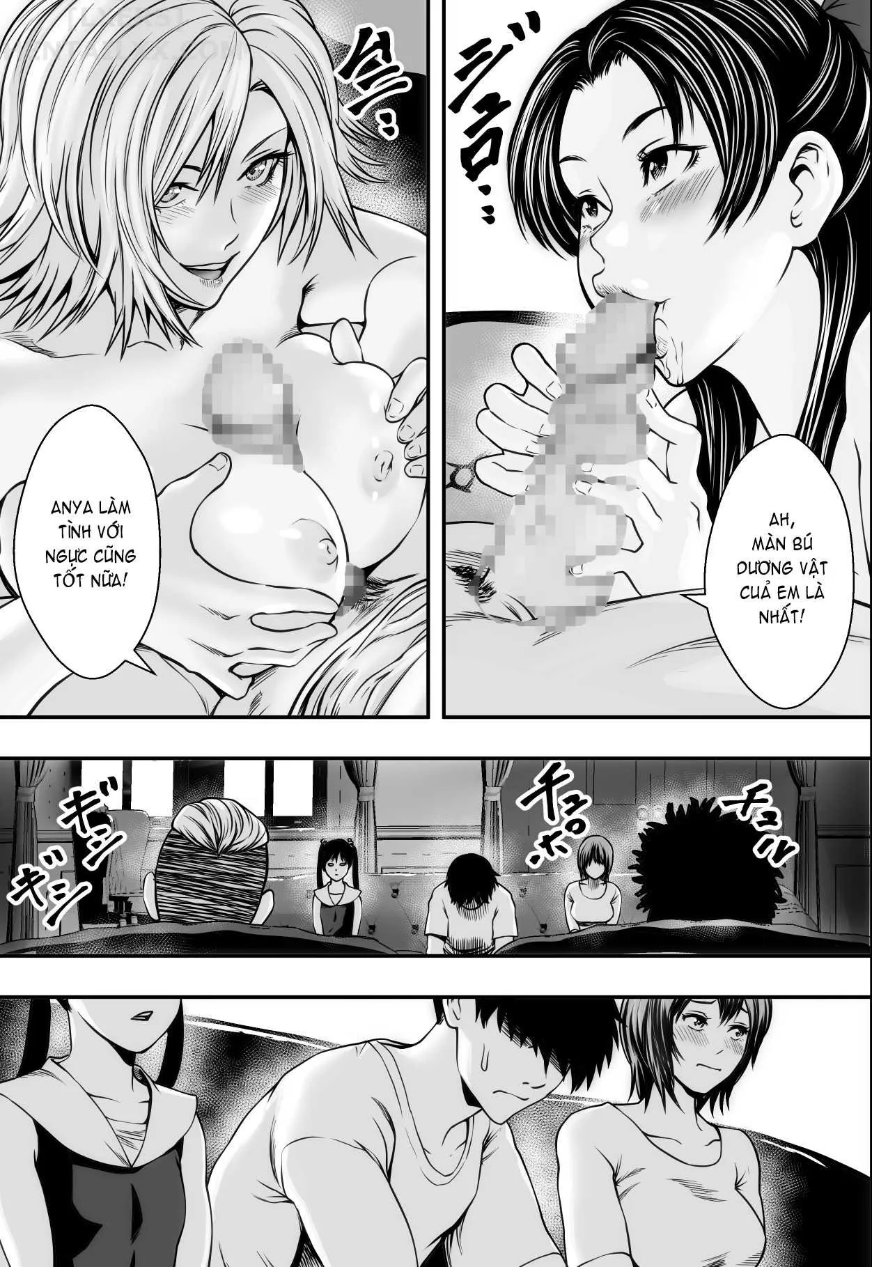 HentaiVN.net - Ảnh 25 - Harem Love Come VS Yarichin DQN - Oneshot