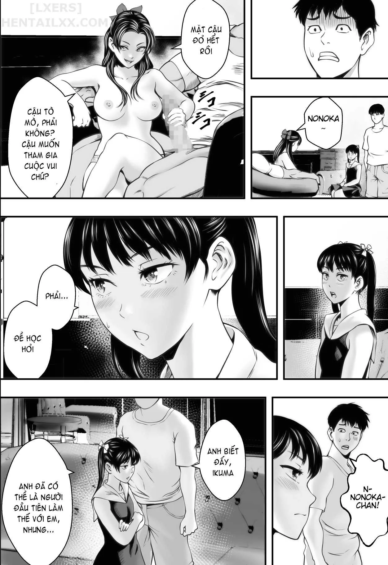 HentaiVN.net - Ảnh 27 - Harem Love Come VS Yarichin DQN - Oneshot