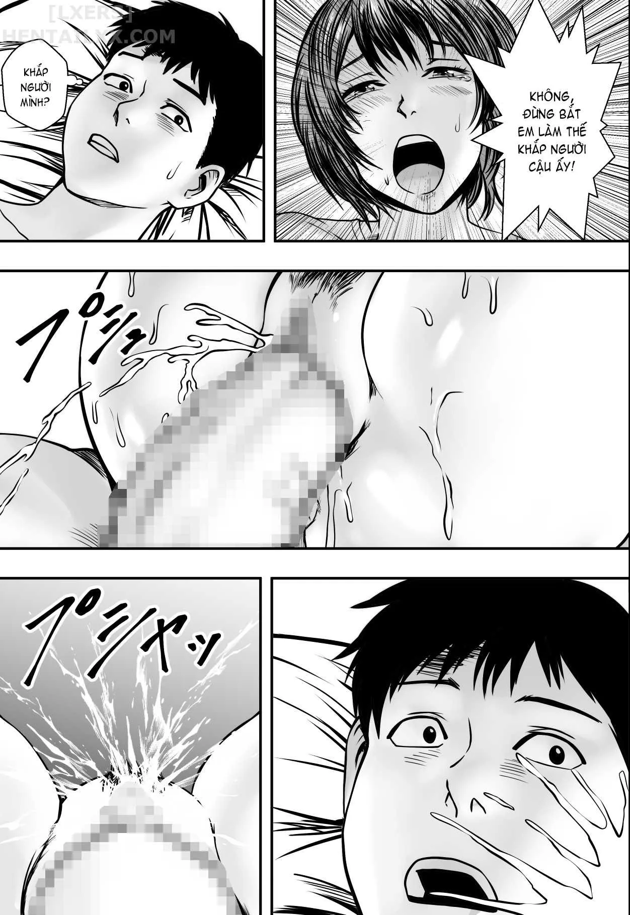 HentaiVN.net - Ảnh 37 - Harem Love Come VS Yarichin DQN - Oneshot
