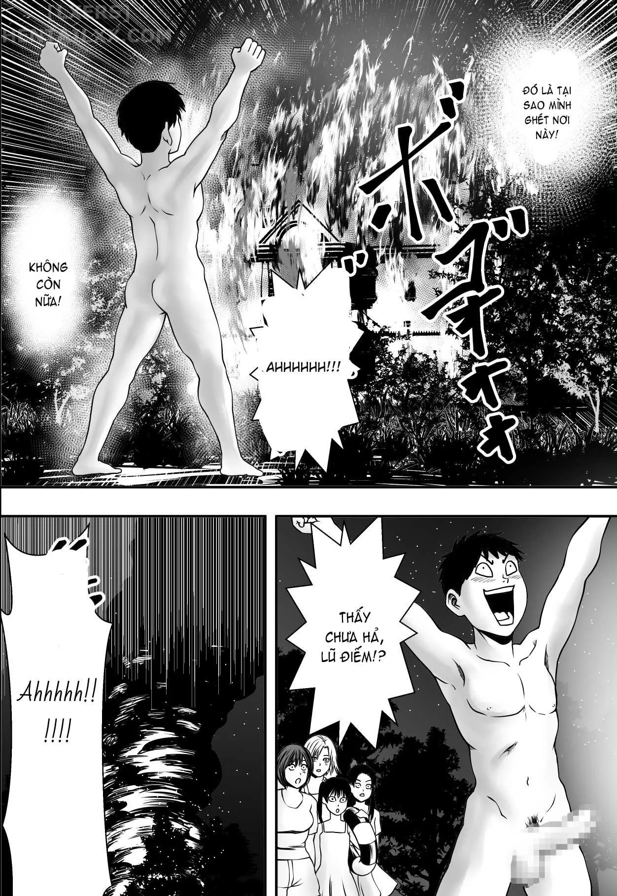 HentaiVN.net - Ảnh 42 - Harem Love Come VS Yarichin DQN - Oneshot