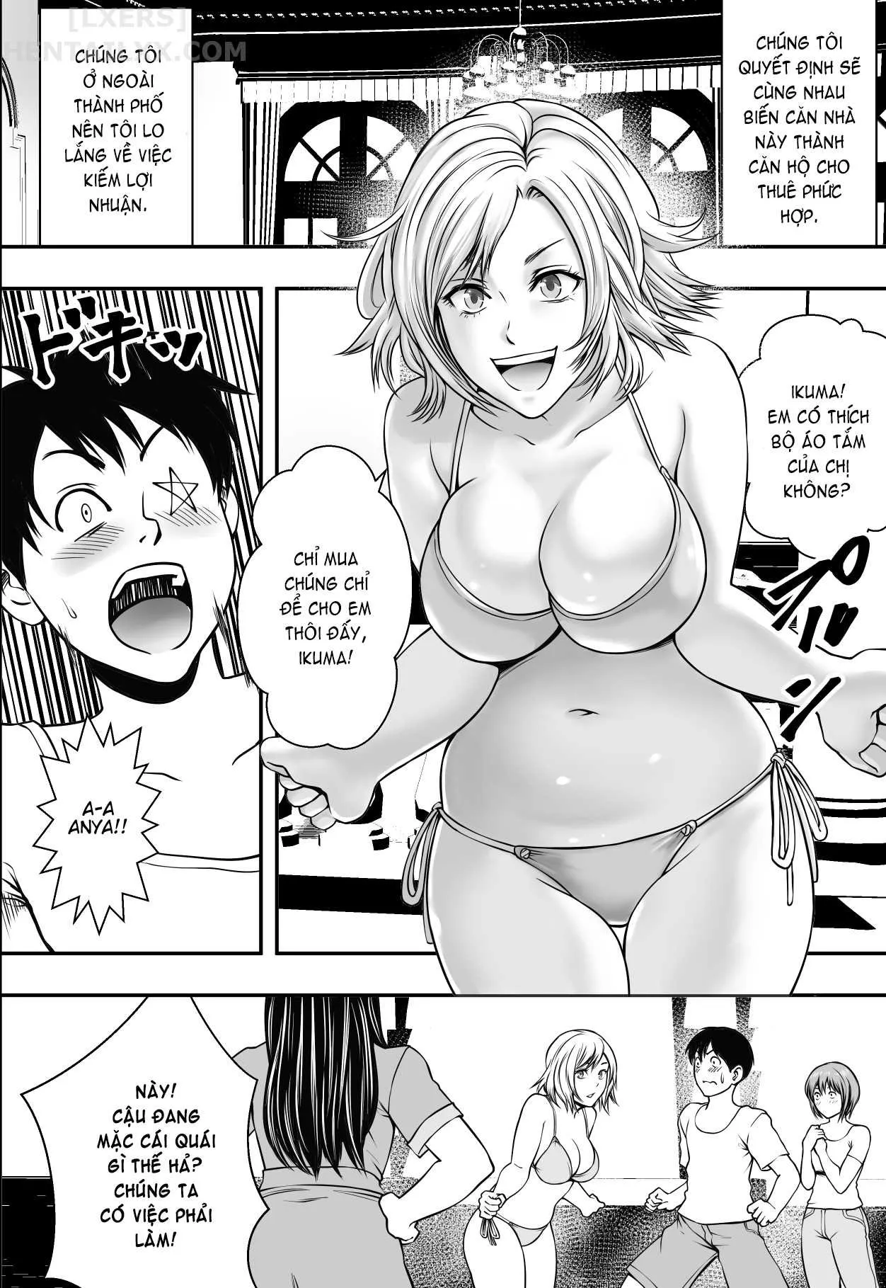 HentaiVN.net - Ảnh 6 - Harem Love Come VS Yarichin DQN - Oneshot