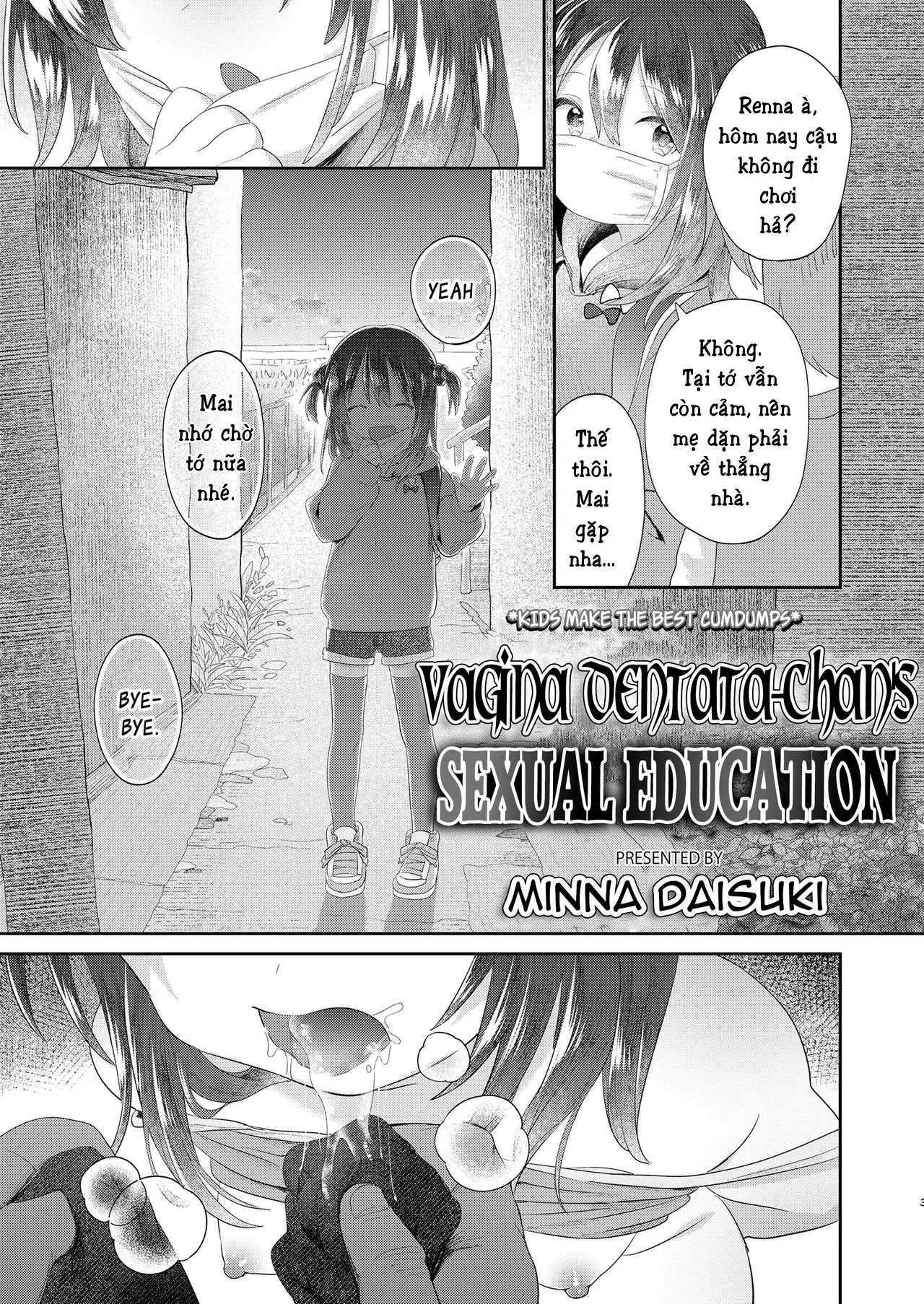 HentaiVN.net - Ảnh 4 - Vagina Dentata-chan to Seikyouiku [Vagina Dentata-chan's Sexual Education] - Oneshot