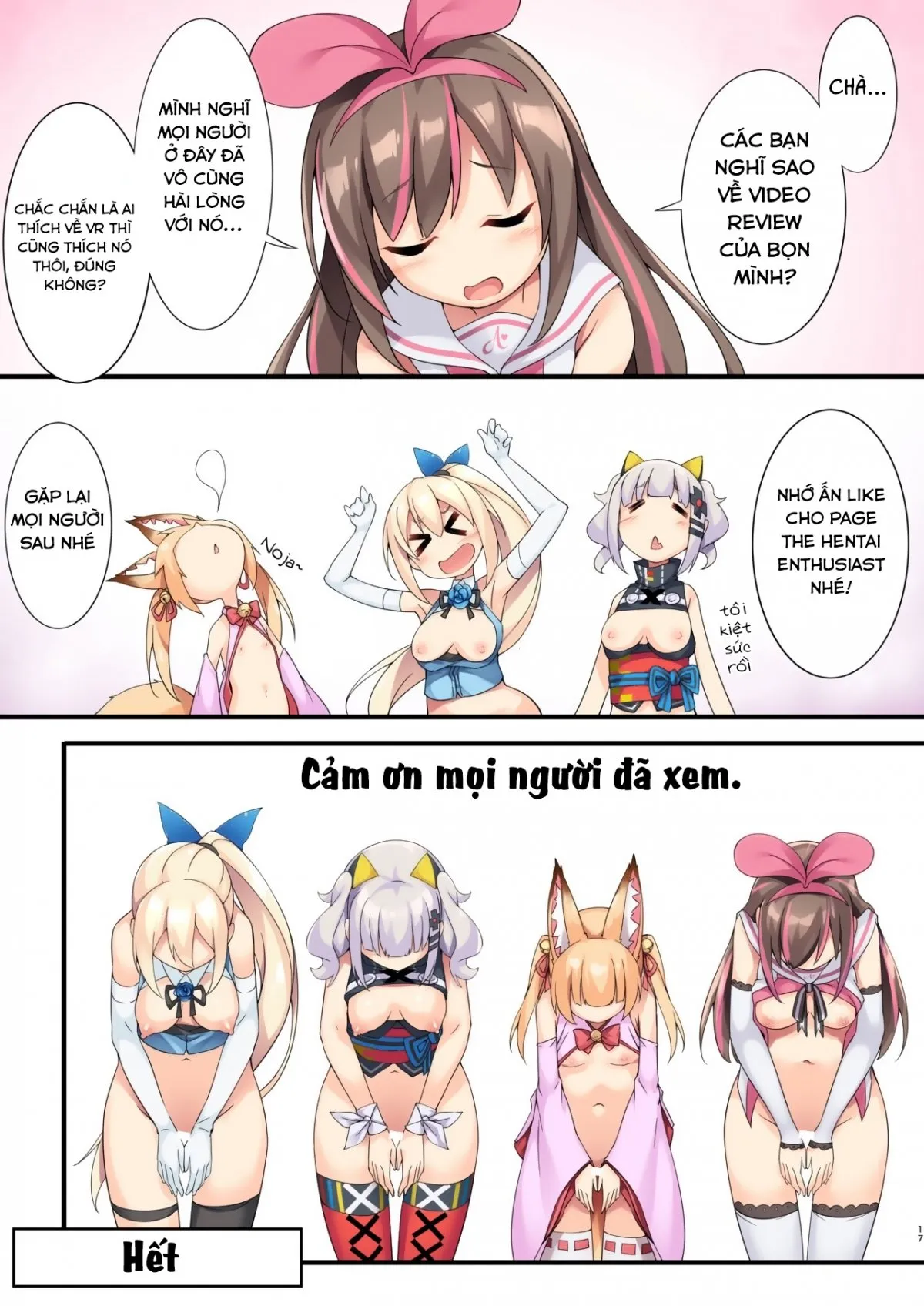 HentaiVN.net - Ảnh 14 - Vtuber Dokidoki Collab Anken (Virtual YouTuber) [Vtuberどきどきコラボ案件 (バーチャルYouTuber)] - Oneshot [Ngọt, Nuột]
