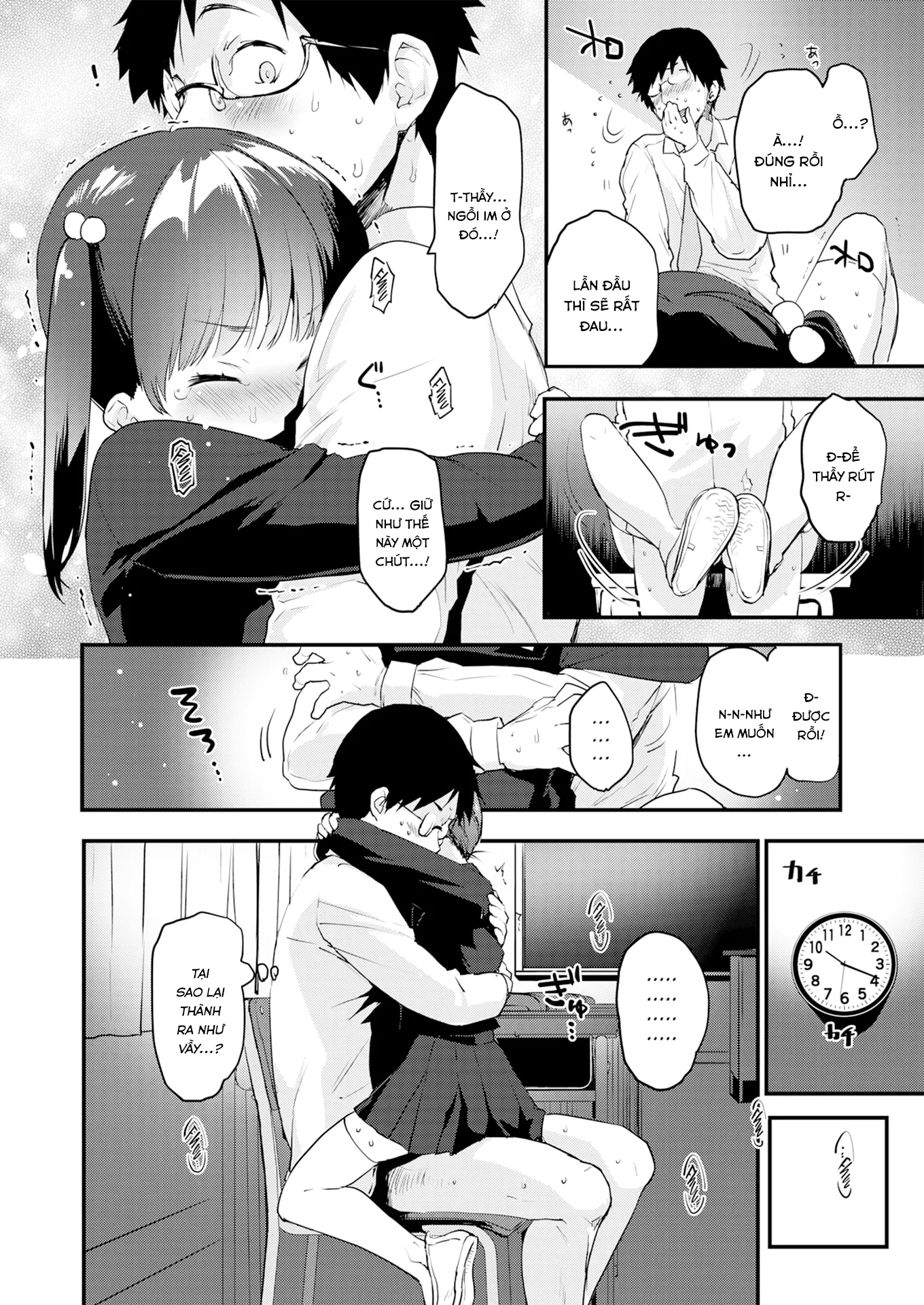 HentaiVN.net - Ảnh 12 - Giáo Dục con Phò Non [Educational Guidance] - Oneshot