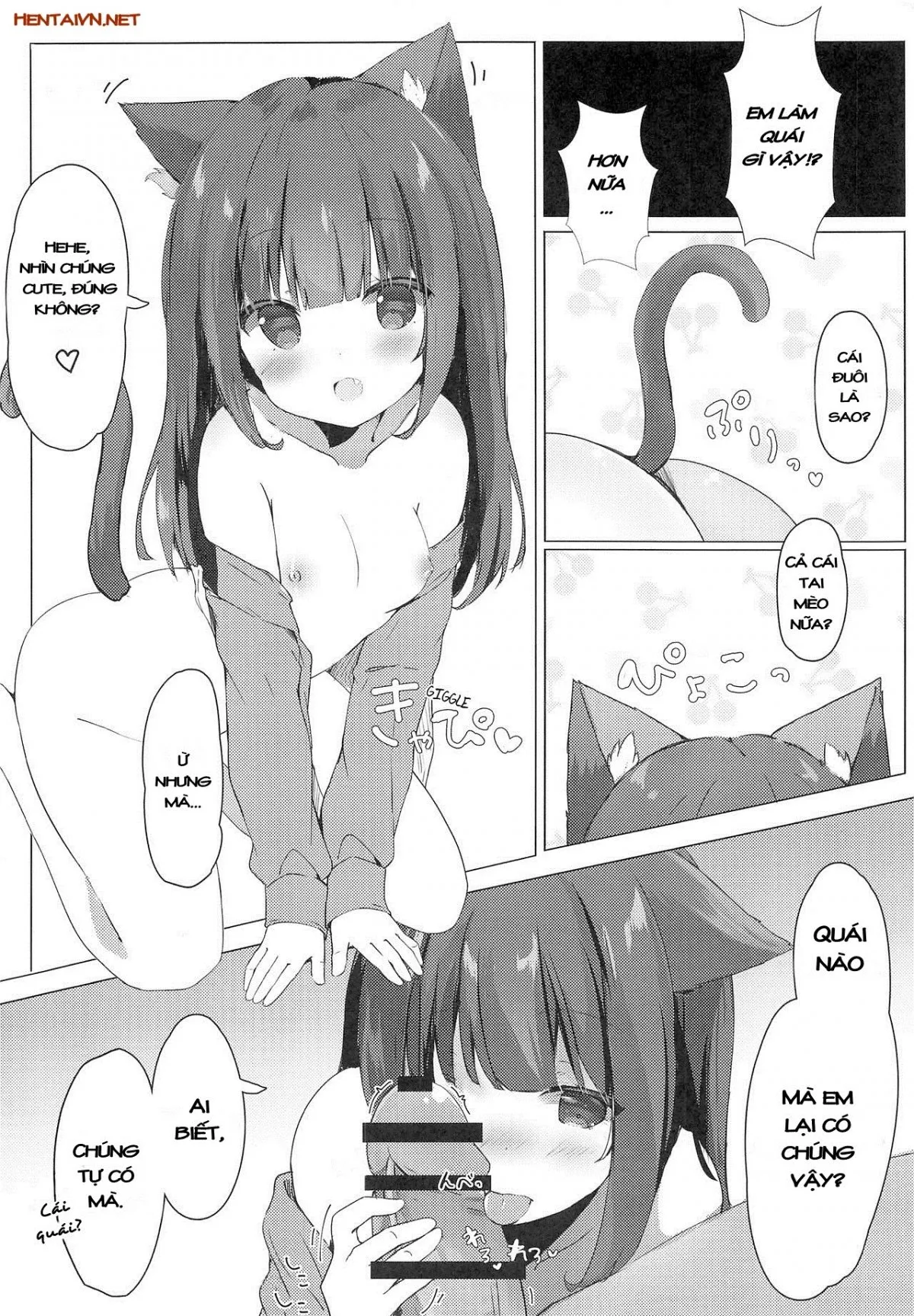 HentaiVN.net - Ảnh 5 - Chịch bé loli đáng yêu [Onii-chan, do you like cat ears?;Onii-chan Nekomimi wa Osuki desu ka?] - Oneshot