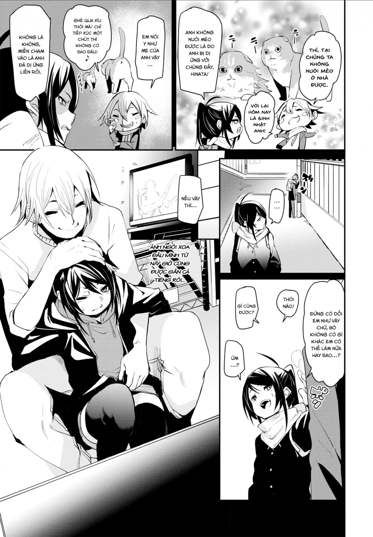 HentaiVN.net - Ảnh 3 - Bé Mèo Của Anh [Cat Person Days] - Oneshot