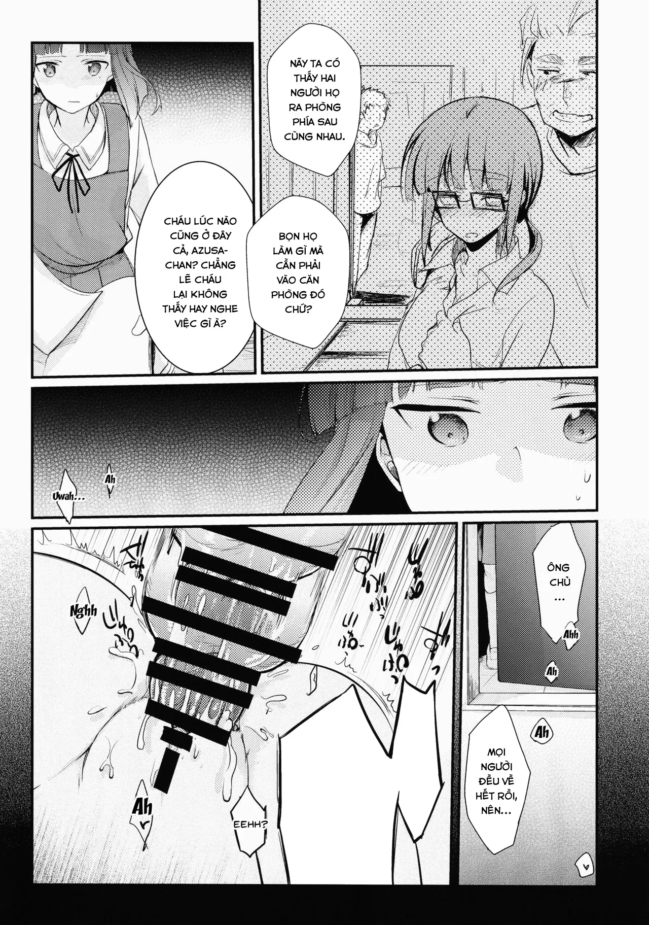 HentaiVN.net - Ảnh 7 - Tsutomesaki no Musume-san o Oishiku Itadaku Hon - Oneshot - loli
