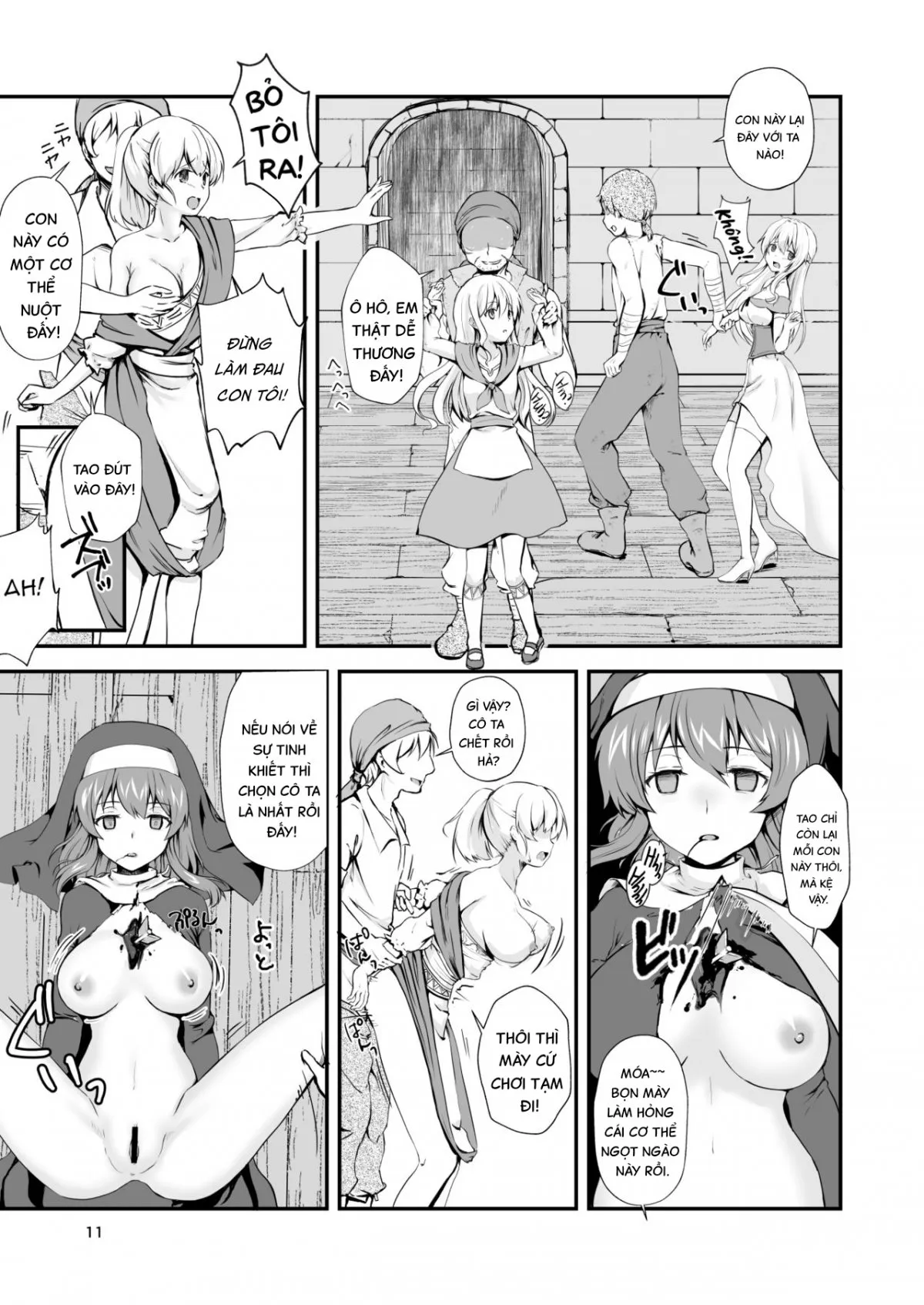 HentaiVN.net - Ảnh 11 - Hồi kết của một thị trấn. [Owari no Shiki] - Oneshot