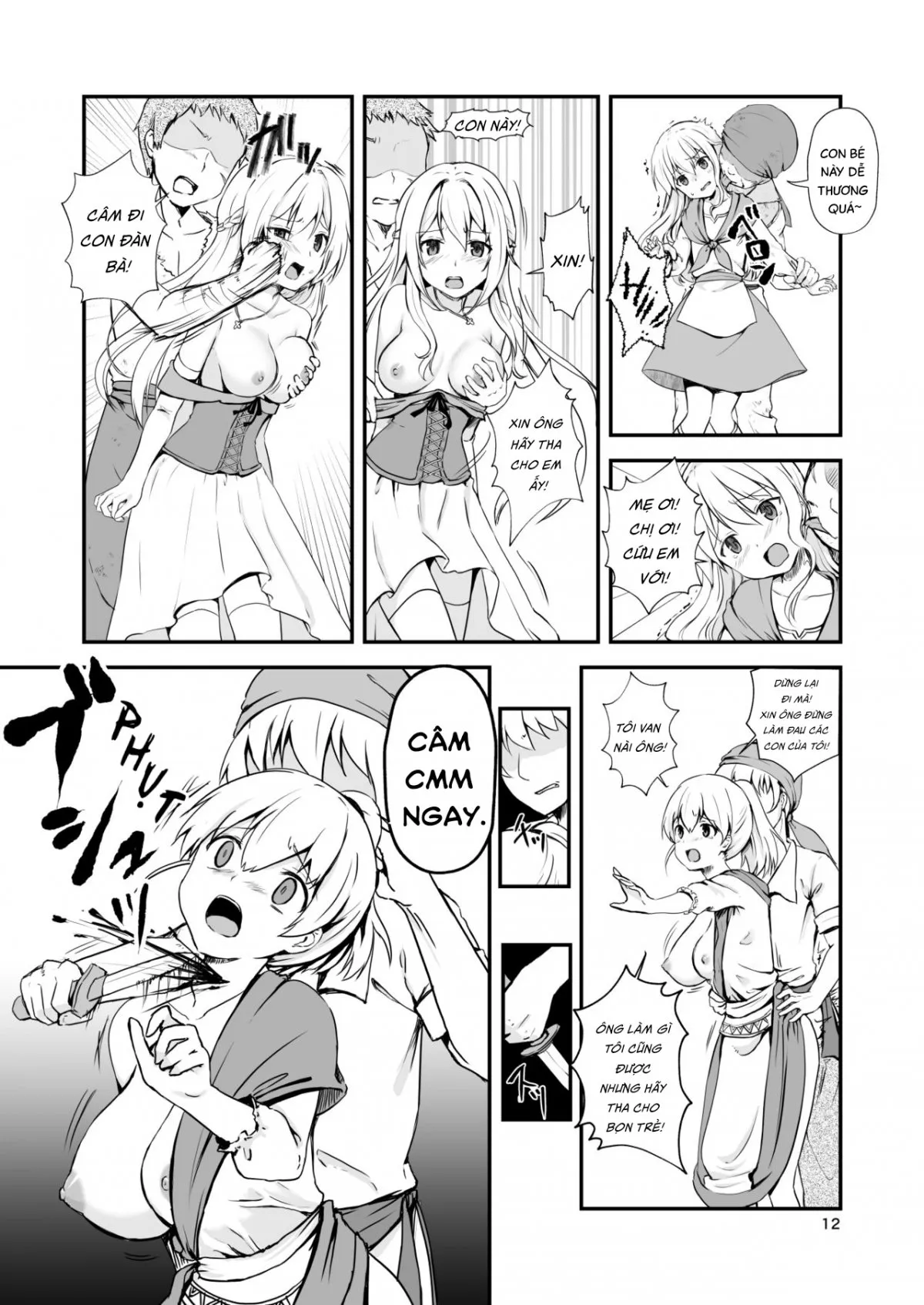 HentaiVN.net - Ảnh 12 - Hồi kết của một thị trấn. [Owari no Shiki] - Oneshot