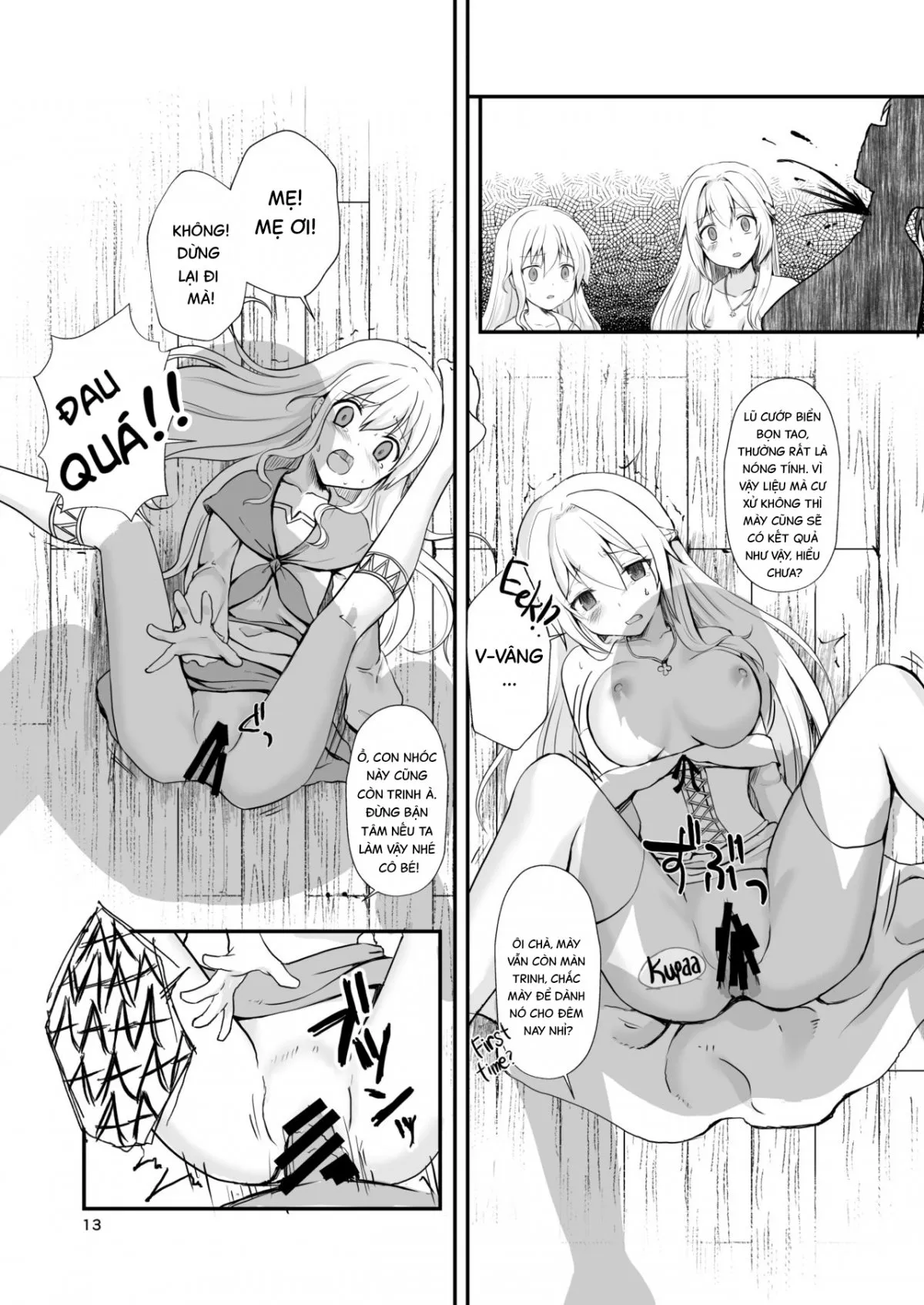 HentaiVN.net - Ảnh 13 - Hồi kết của một thị trấn. [Owari no Shiki] - Oneshot