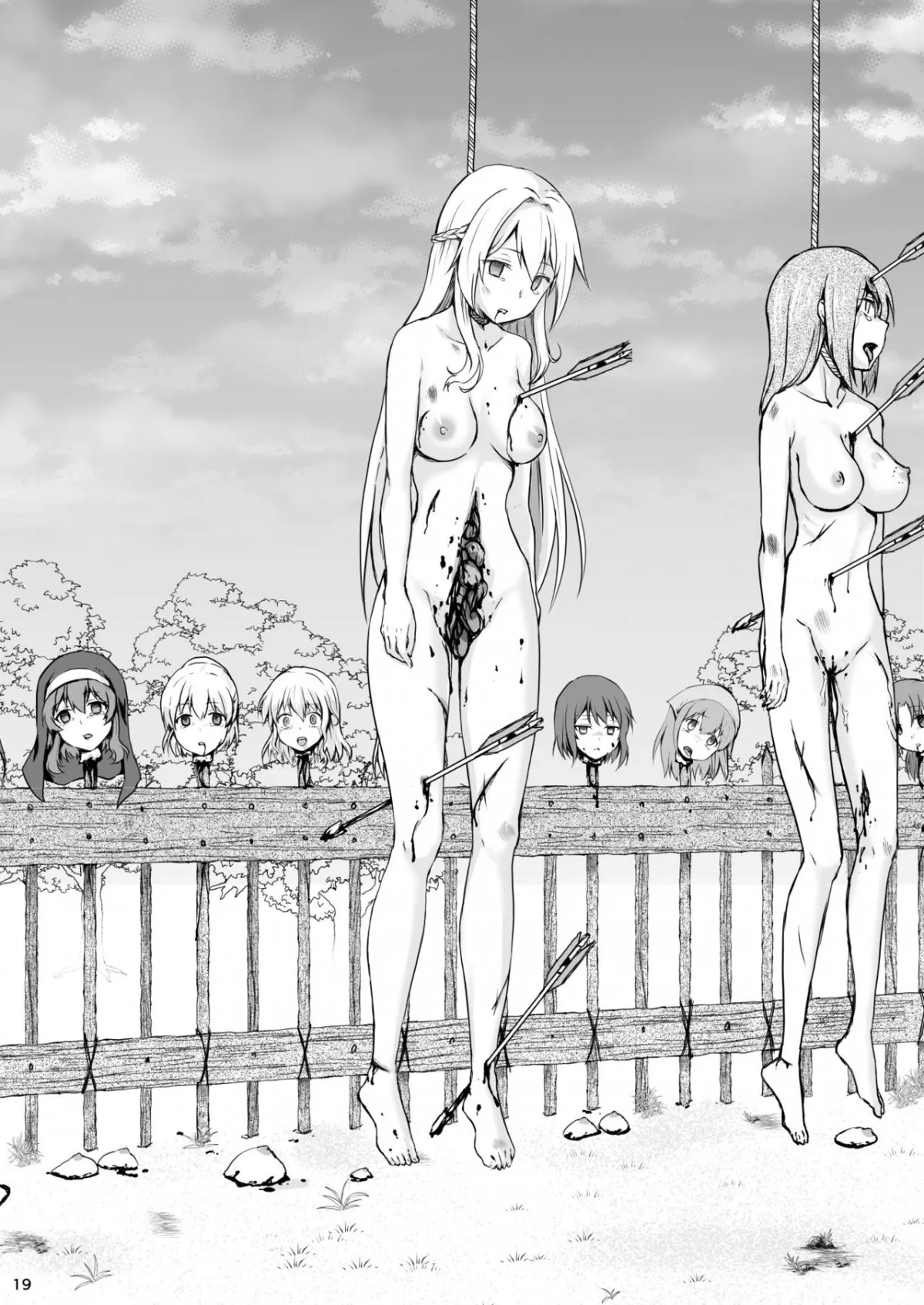 HentaiVN.net - Ảnh 18 - Hồi kết của một thị trấn. [Owari no Shiki] - Oneshot