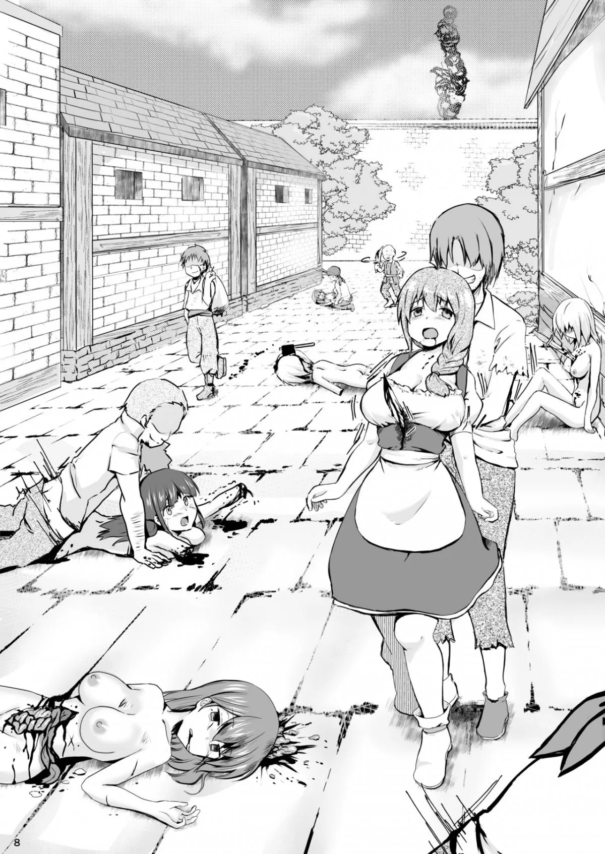 HentaiVN.net - Ảnh 8 - Hồi kết của một thị trấn. [Owari no Shiki] - Oneshot