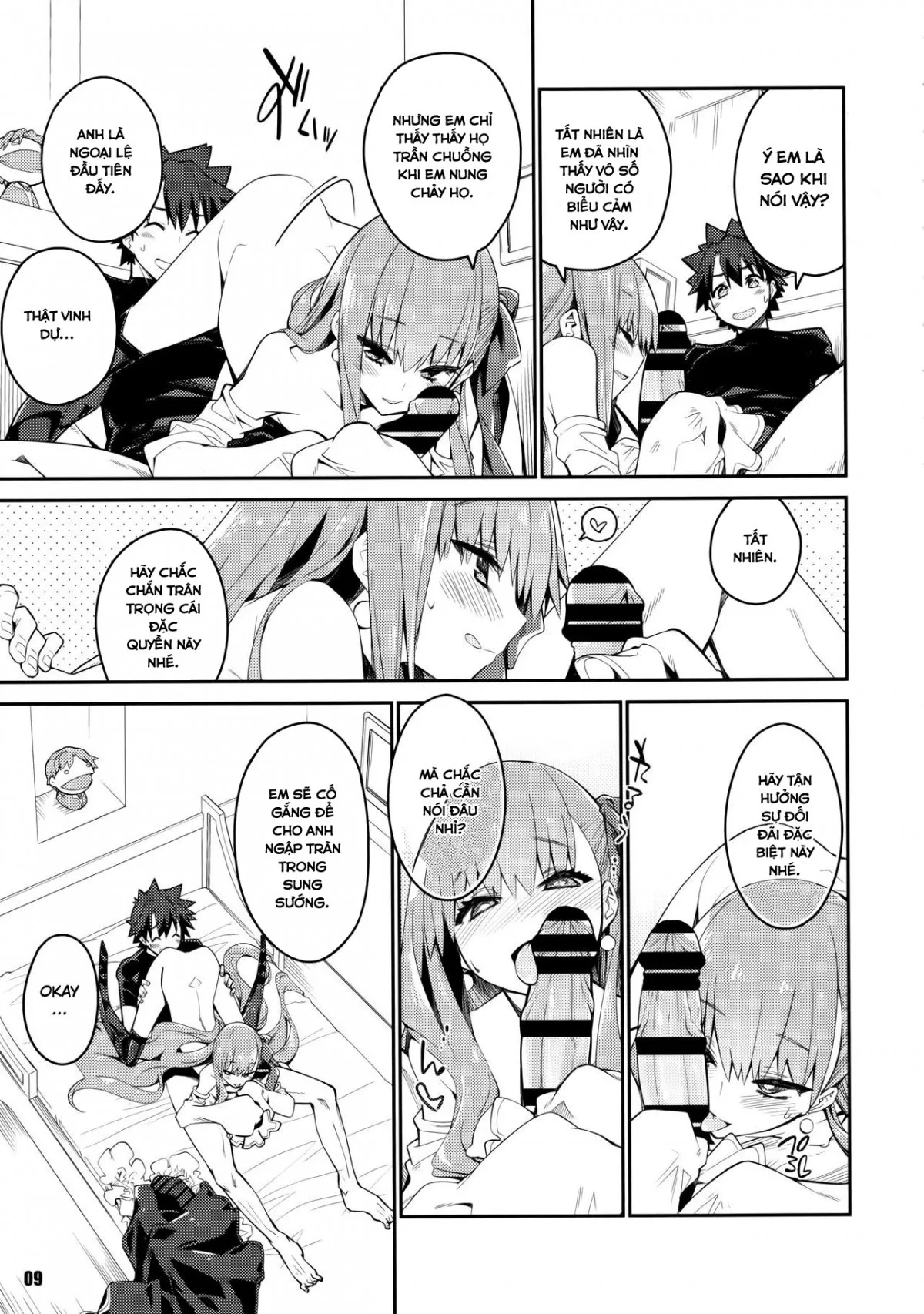 HentaiVN.net - Ảnh 9 - Hoa hồng vàng cho đôi môi ấy [(C97) Sono Kuchimoto ni wa Kiiroi Bara to A Yellow Rose for these Lips (Fate Grand Order)] - Oneshot