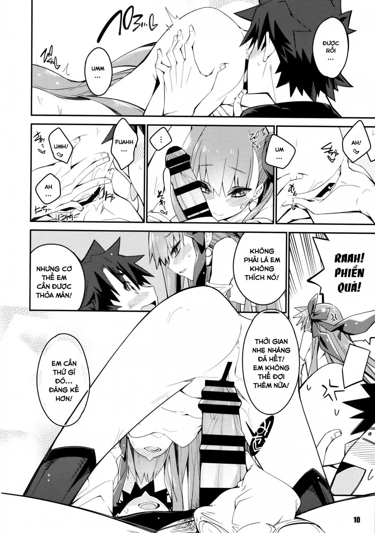 HentaiVN.net - Ảnh 10 - Hoa hồng vàng cho đôi môi ấy [(C97) Sono Kuchimoto ni wa Kiiroi Bara to A Yellow Rose for these Lips (Fate Grand Order)] - Oneshot