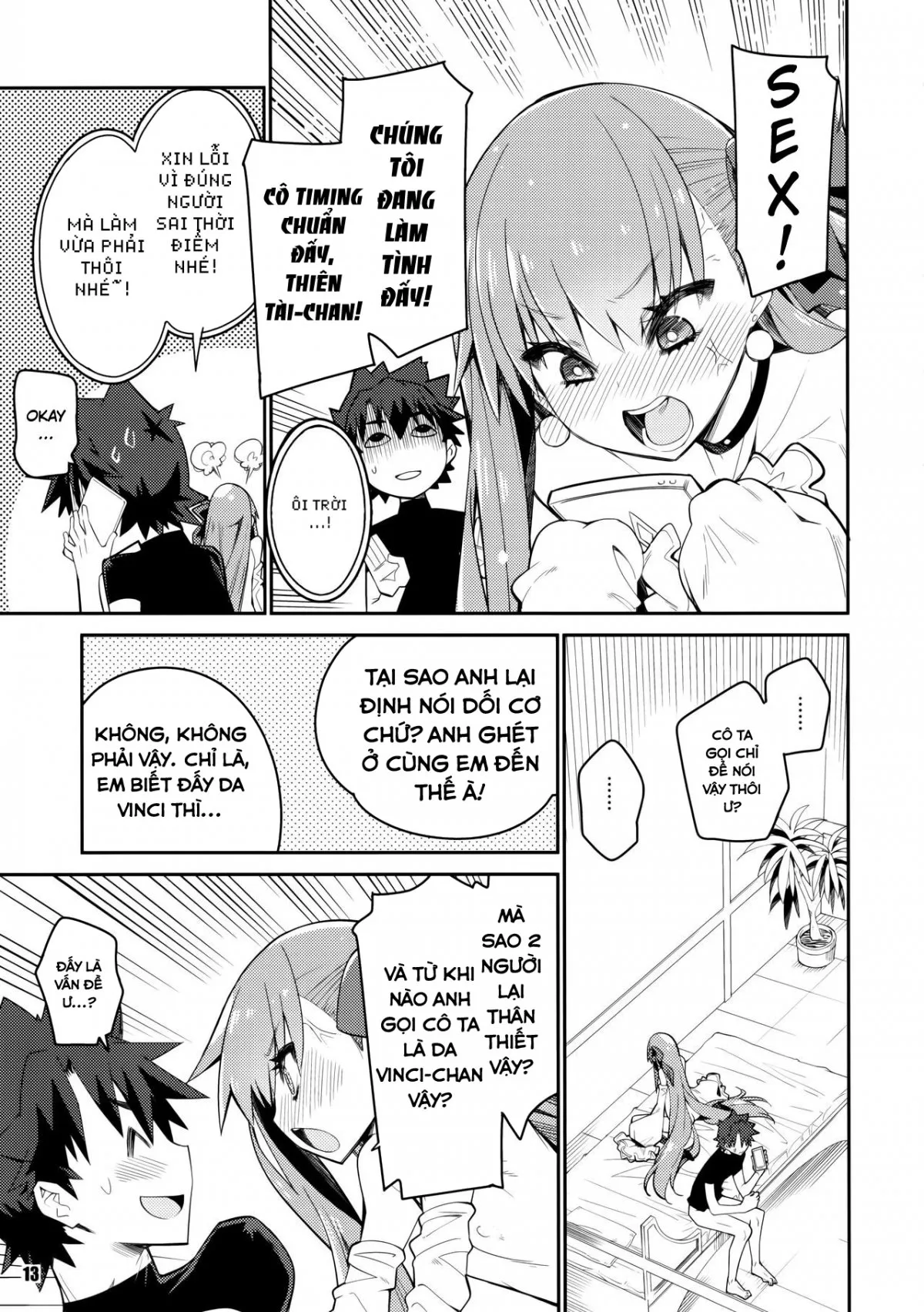 HentaiVN.net - Ảnh 12 - Hoa hồng vàng cho đôi môi ấy [(C97) Sono Kuchimoto ni wa Kiiroi Bara to A Yellow Rose for these Lips (Fate Grand Order)] - Oneshot