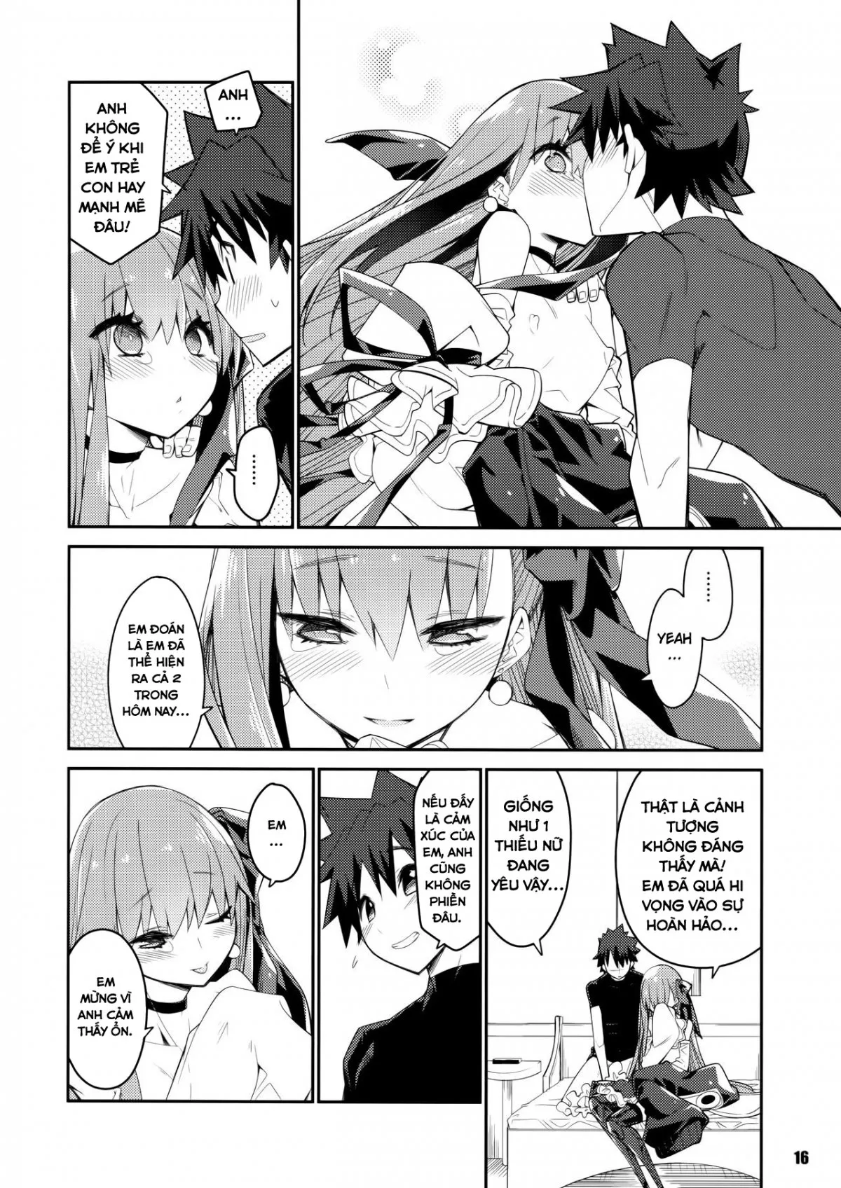 HentaiVN.net - Ảnh 15 - Hoa hồng vàng cho đôi môi ấy [(C97) Sono Kuchimoto ni wa Kiiroi Bara to A Yellow Rose for these Lips (Fate Grand Order)] - Oneshot