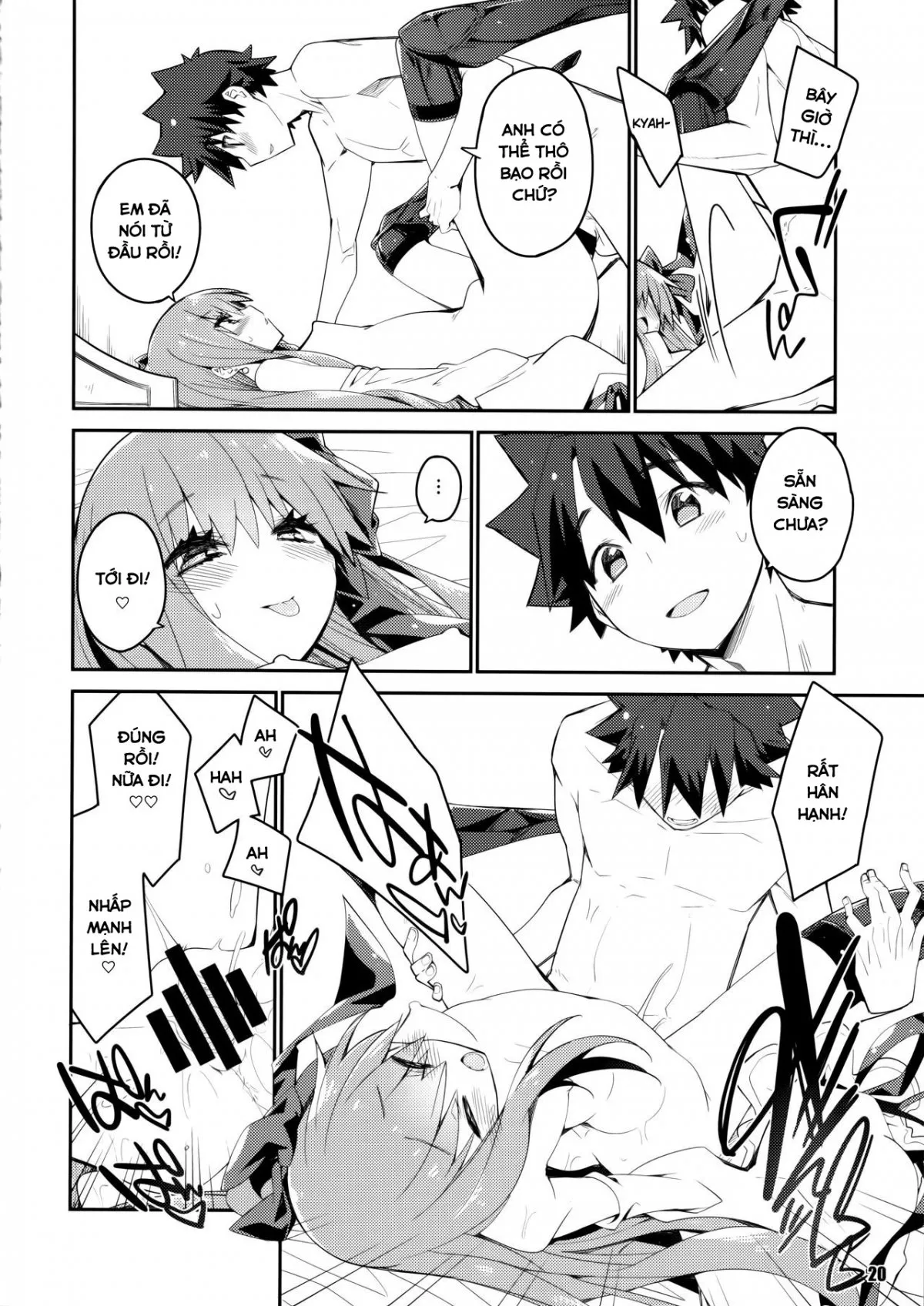 HentaiVN.net - Ảnh 19 - Hoa hồng vàng cho đôi môi ấy [(C97) Sono Kuchimoto ni wa Kiiroi Bara to A Yellow Rose for these Lips (Fate Grand Order)] - Oneshot