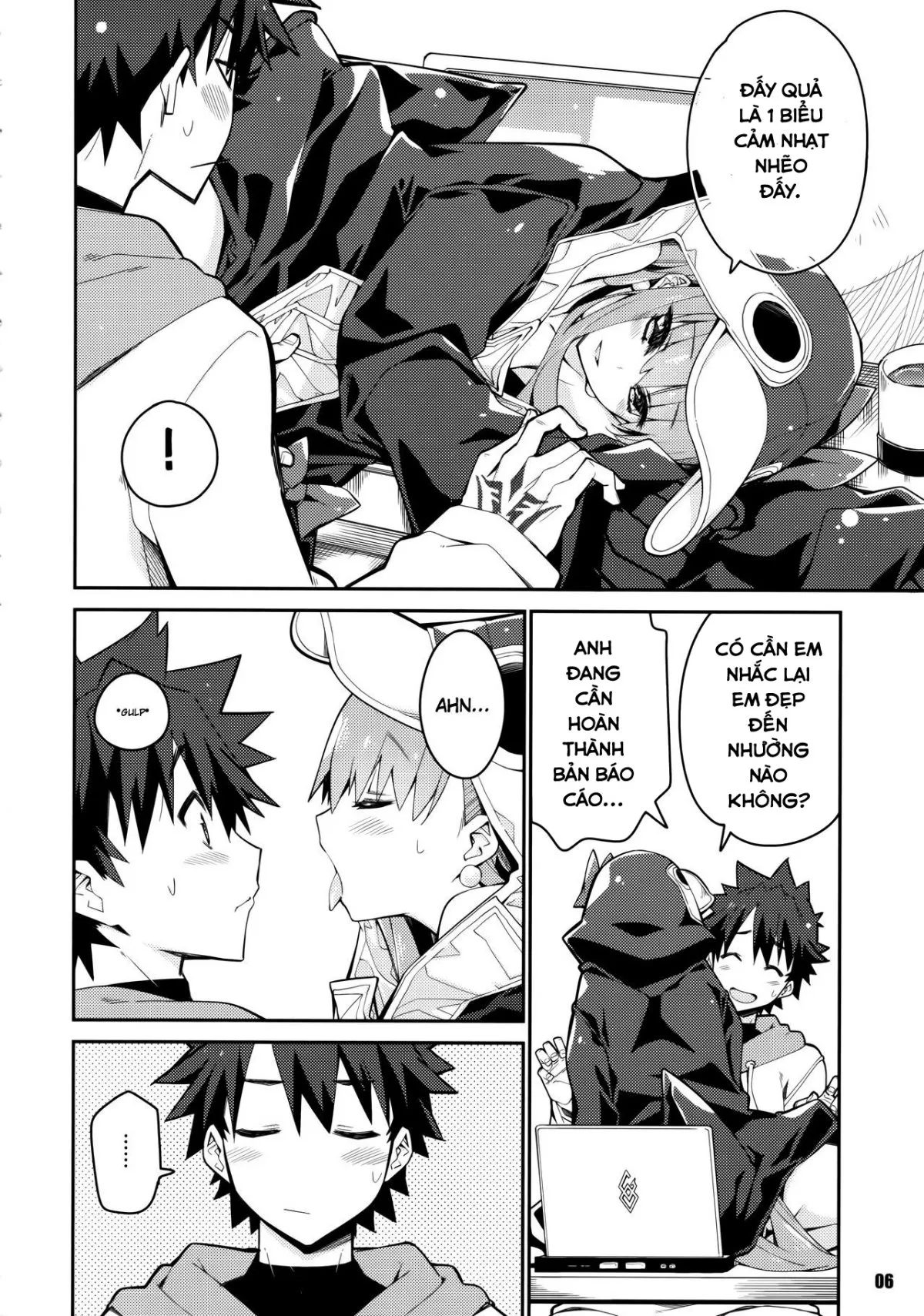 HentaiVN.net - Ảnh 6 - Hoa hồng vàng cho đôi môi ấy [(C97) Sono Kuchimoto ni wa Kiiroi Bara to A Yellow Rose for these Lips (Fate Grand Order)] - Oneshot