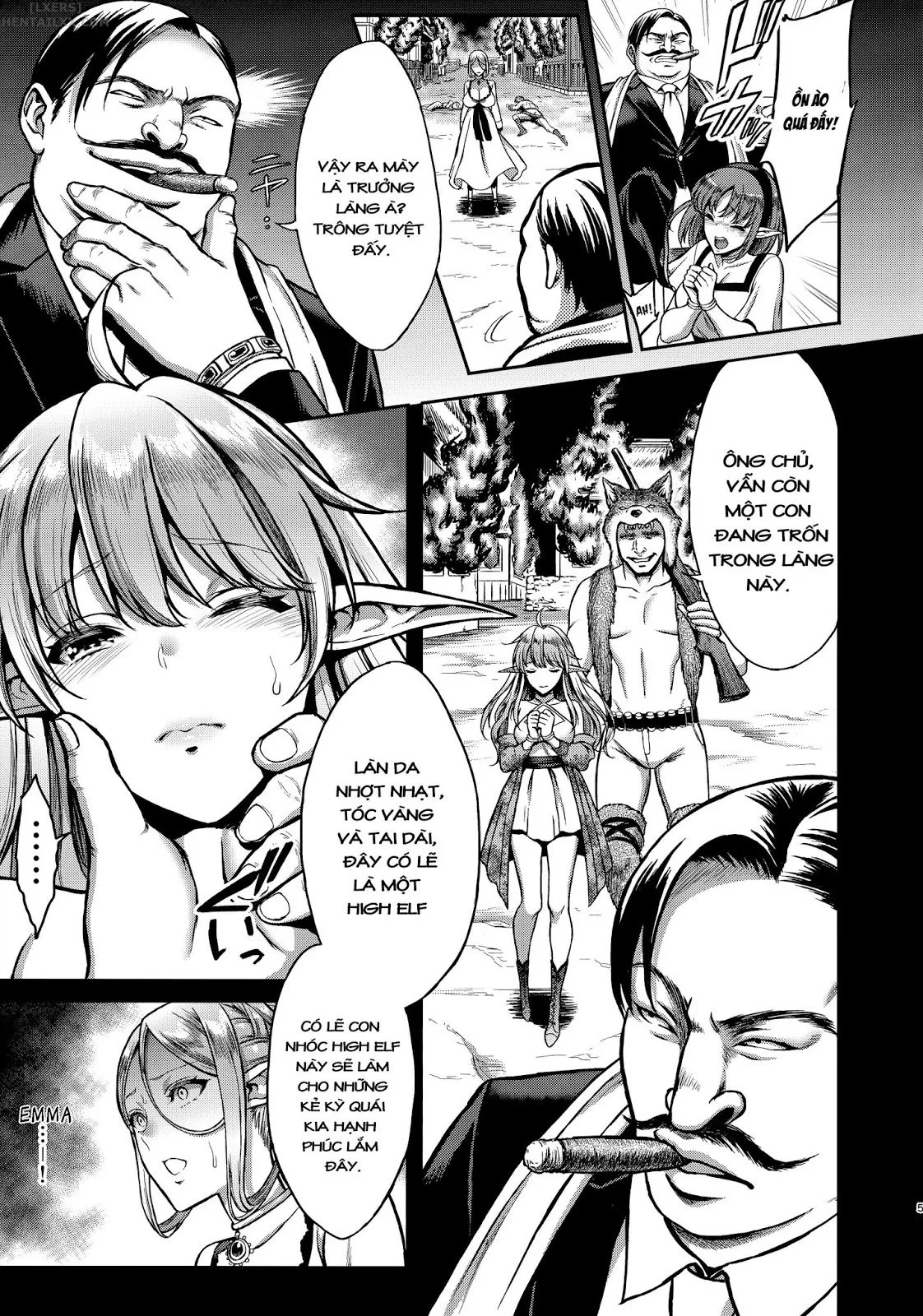 HentaiVN.net - Ảnh 5 - Tasogare No Shou Elf - Chap 1