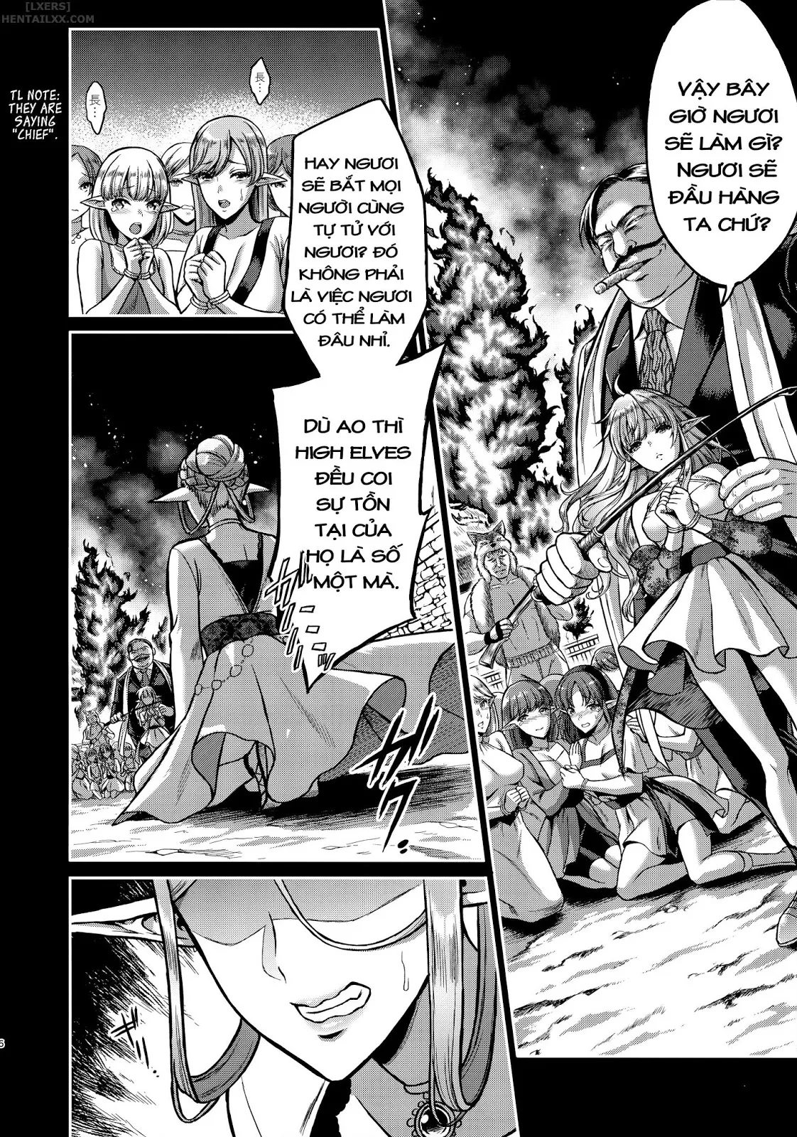 HentaiVN.net - Ảnh 6 - Tasogare No Shou Elf - Chap 1