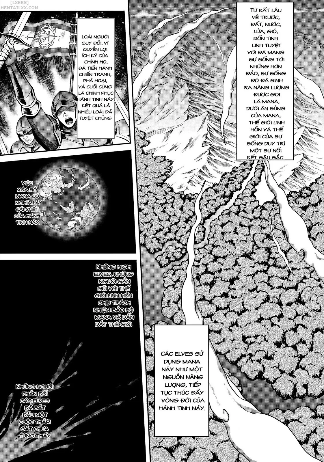 HentaiVN.net - Ảnh 7 - Tasogare No Shou Elf - Chap 1