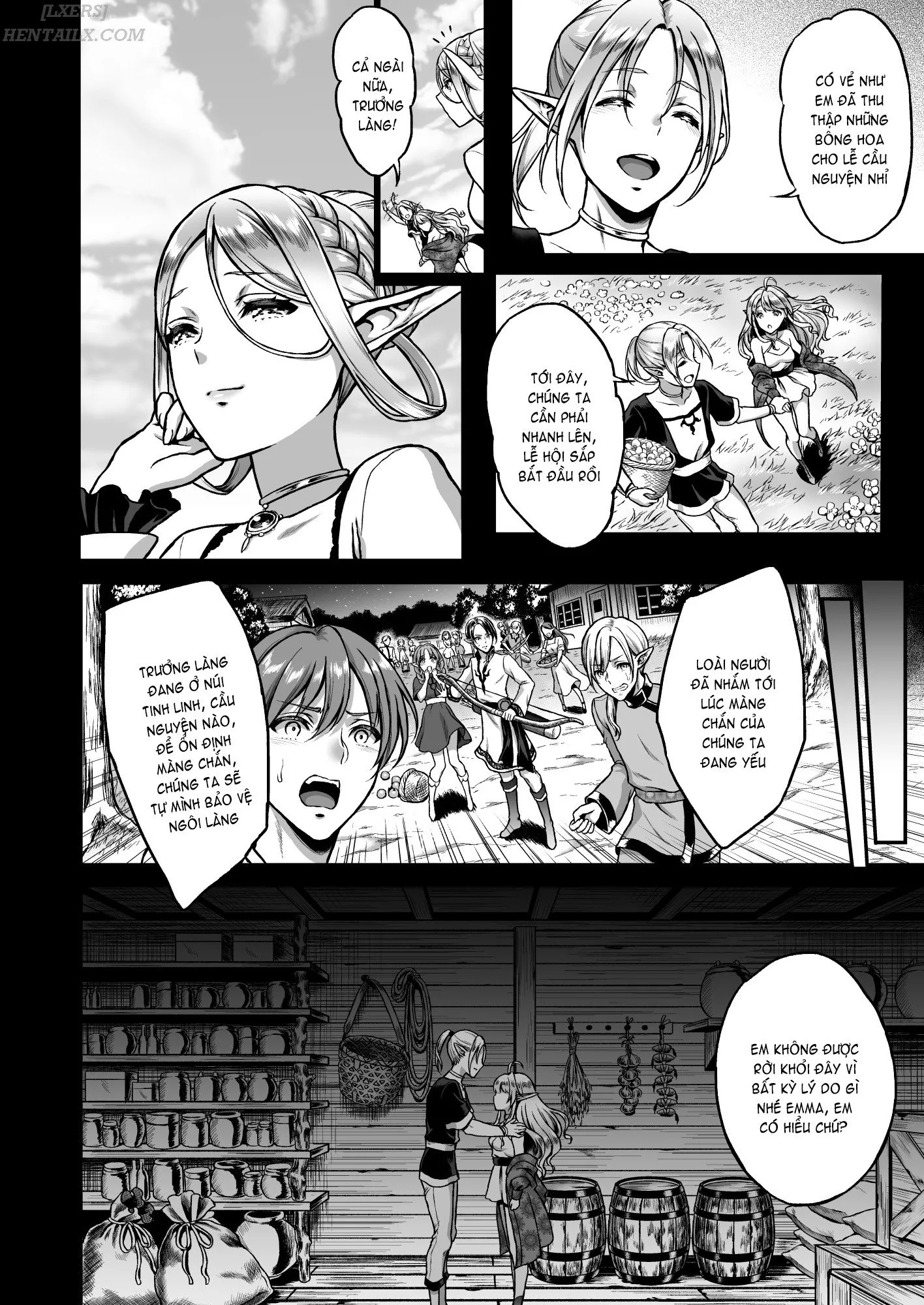 HentaiVN.net - Ảnh 6 - Tasogare No Shou Elf - Chap 2
