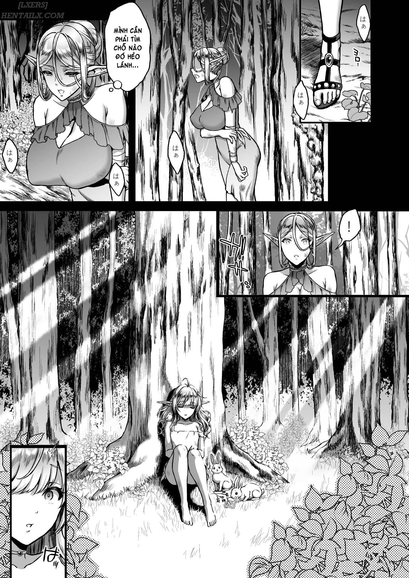 HentaiVN.net - Ảnh 4 - Tasogare No Shou Elf - Chap 3