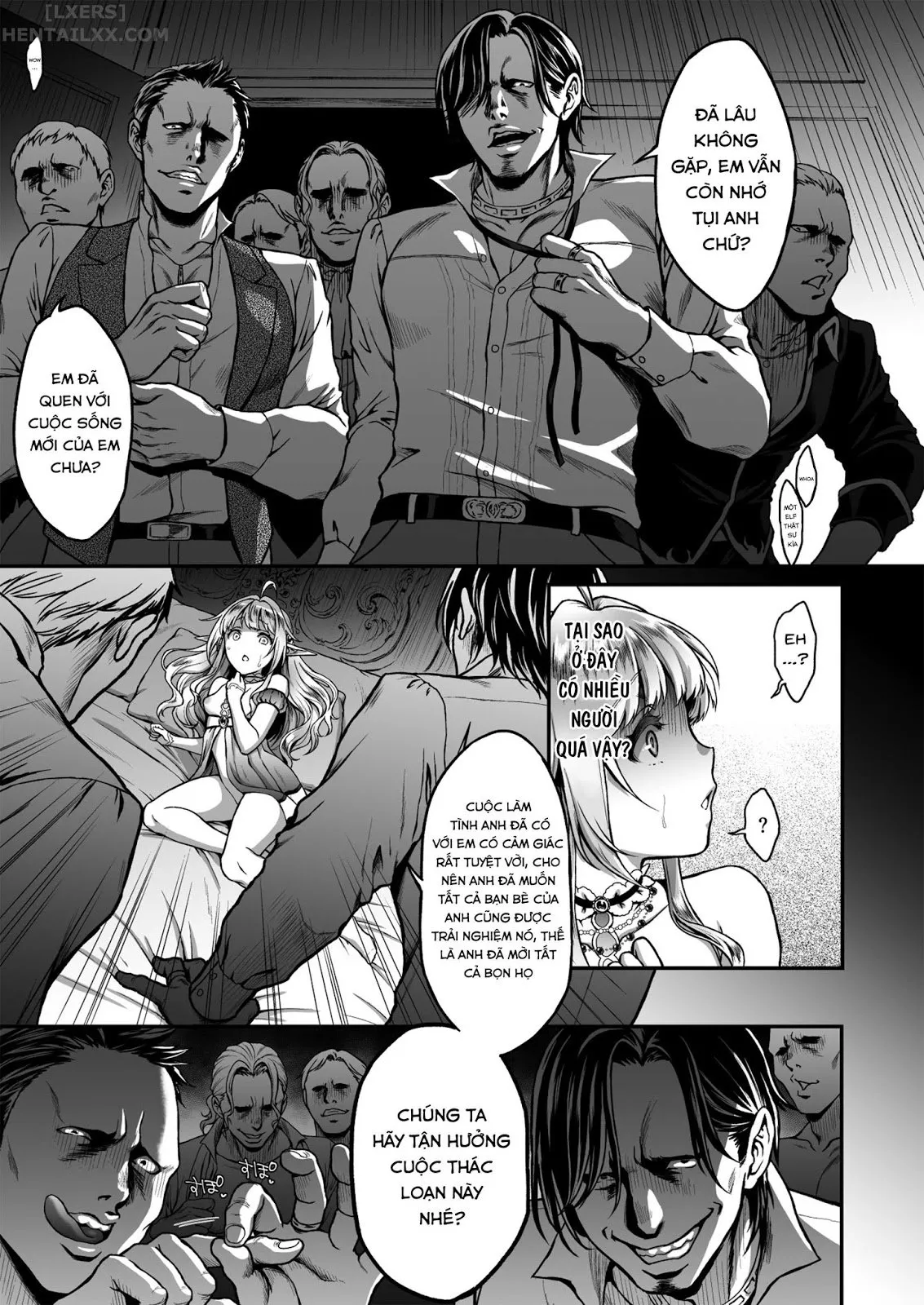 HentaiVN.net - Ảnh 9 - Tasogare No Shou Elf - Chap 4