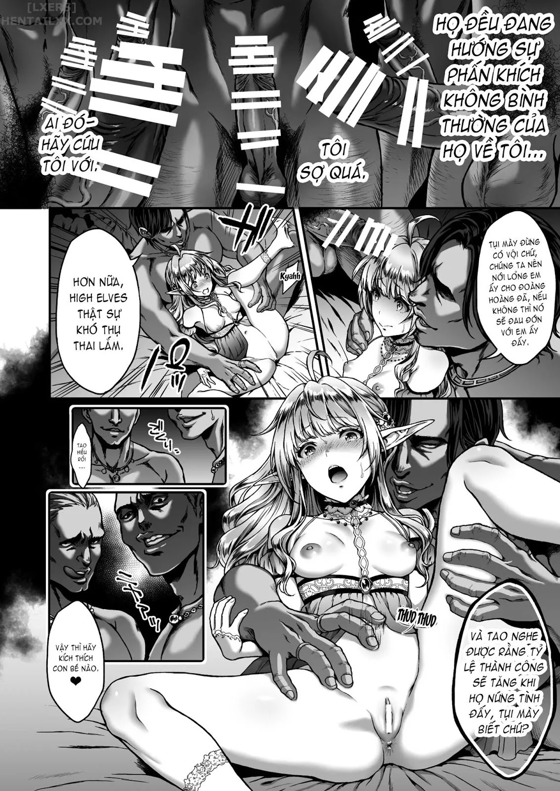 HentaiVN.net - Ảnh 12 - Tasogare No Shou Elf - Chap 4