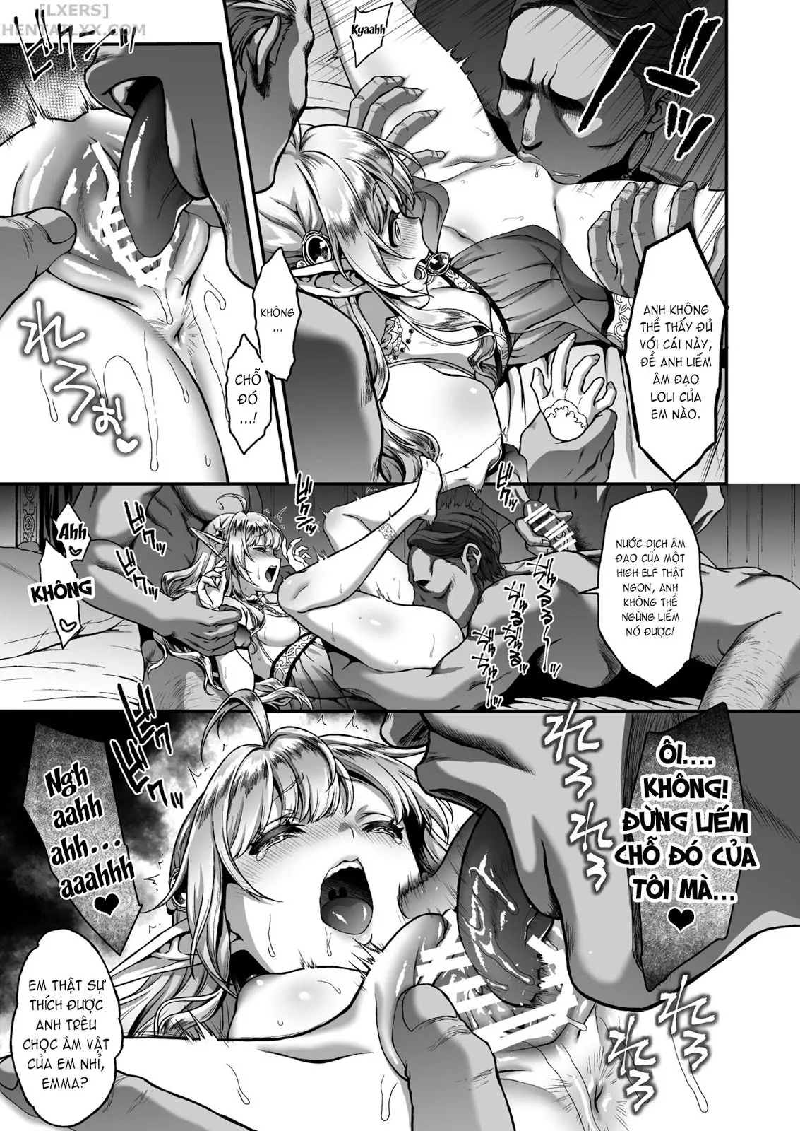 HentaiVN.net - Ảnh 15 - Tasogare No Shou Elf - Chap 4