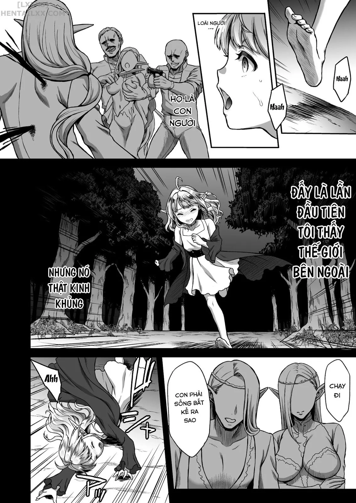 HentaiVN.net - Ảnh 4 - Tasogare No Shou Elf - Chap 4