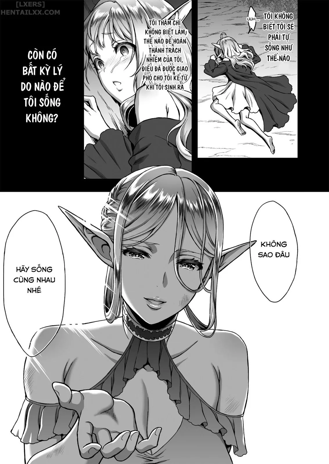 HentaiVN.net - Ảnh 5 - Tasogare No Shou Elf - Chap 4